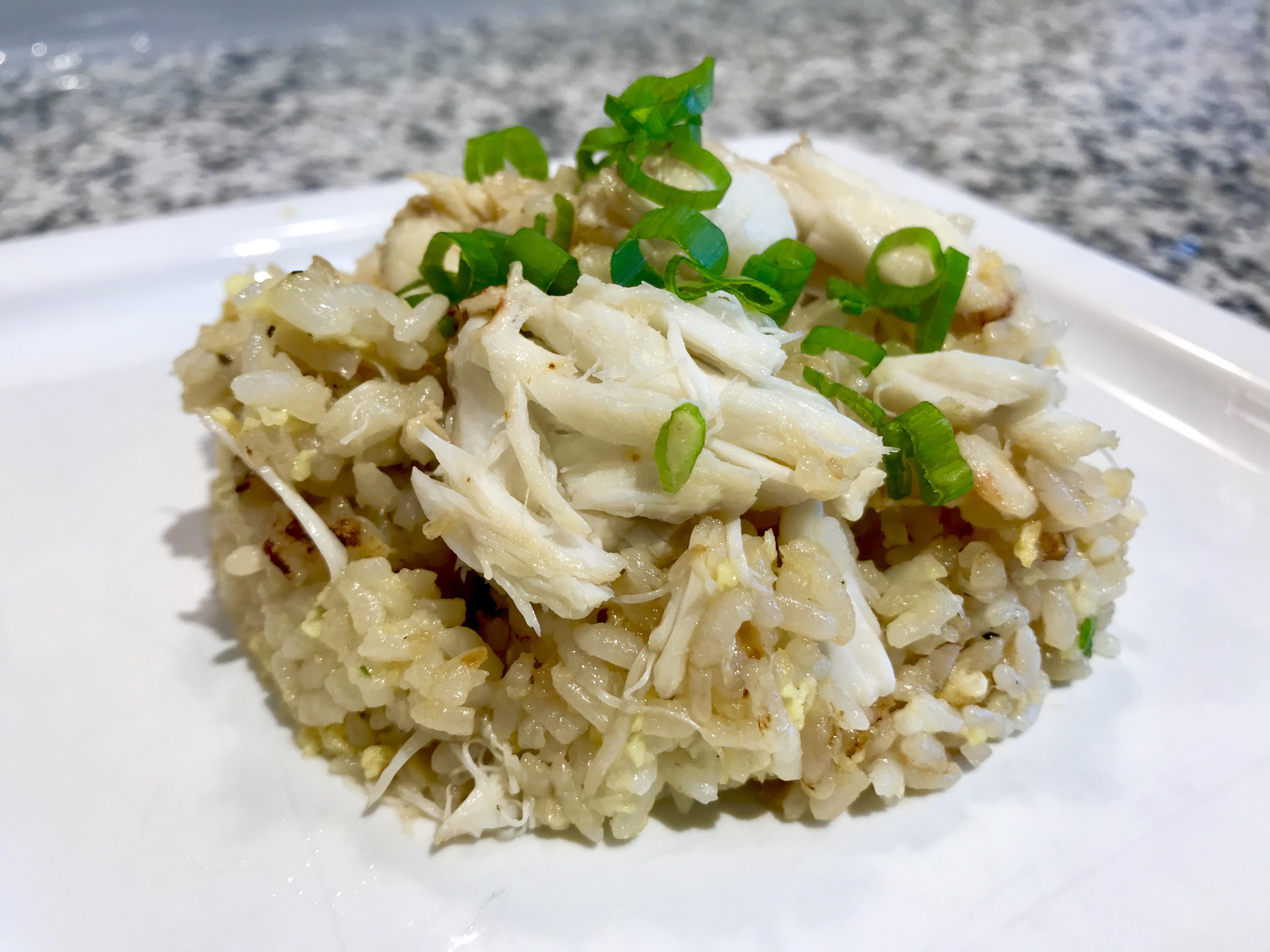 [Homemade] Blue Crab Fried Rice r/food