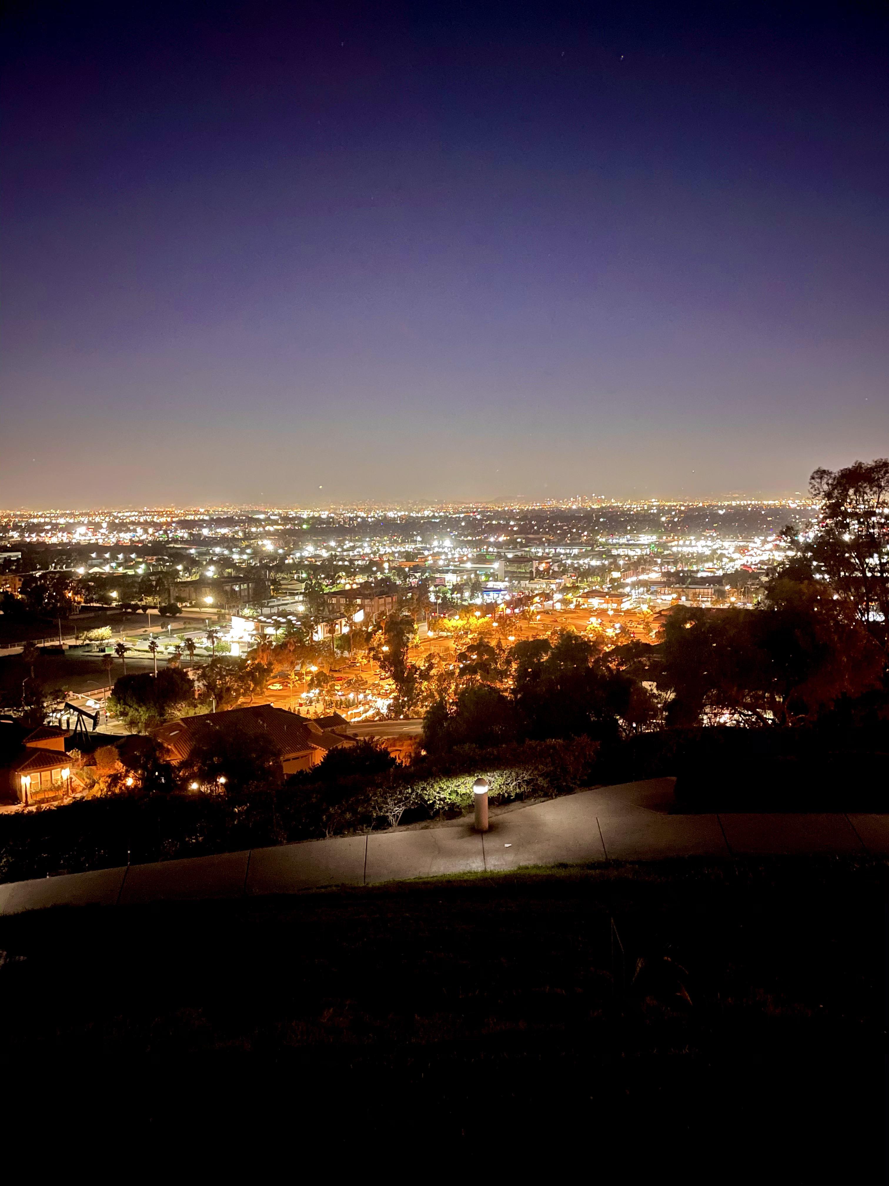 View from signal hill ) r/LosAngeles
