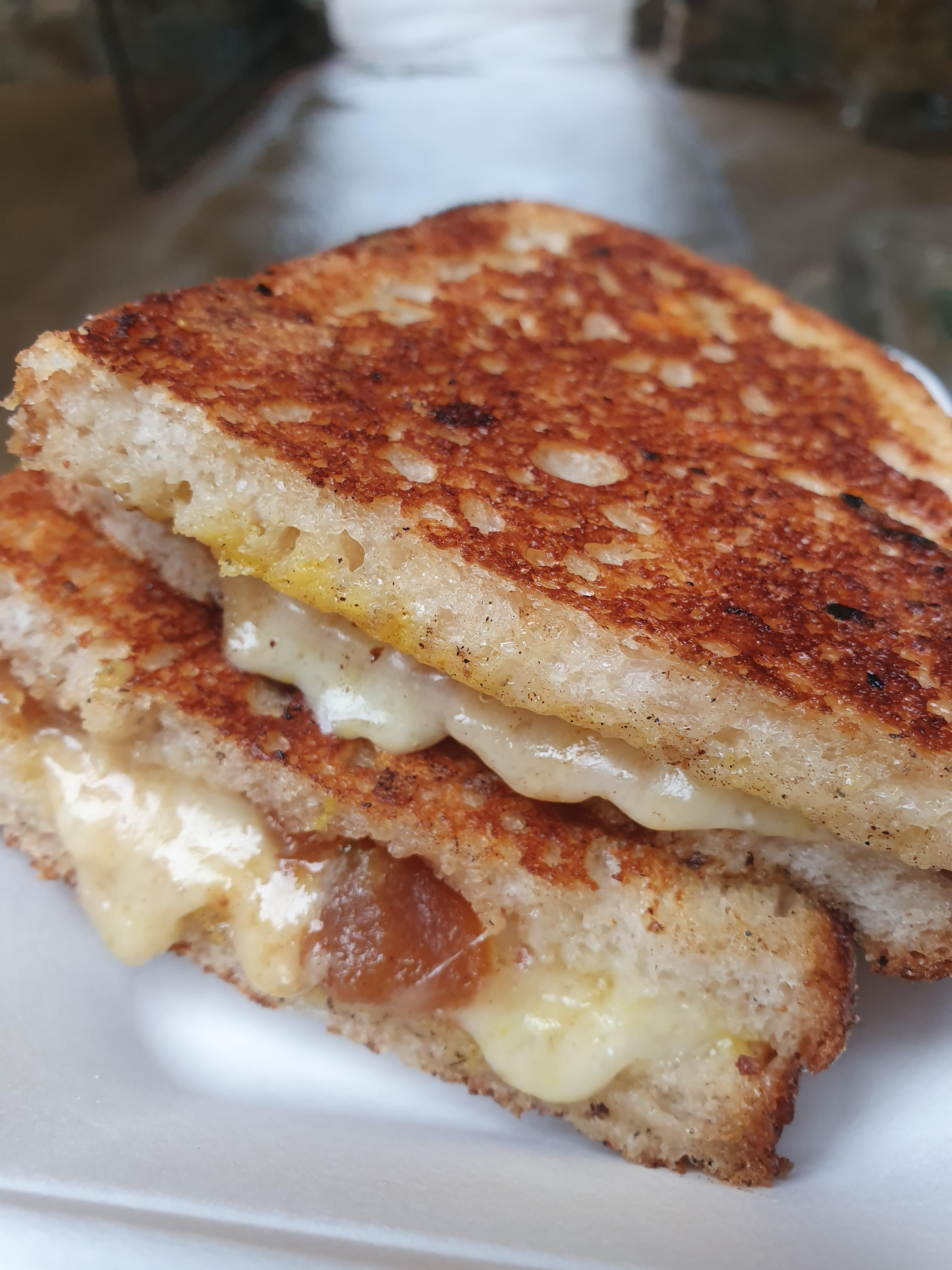 Grilled cheese from Kirkstall farmers market r/grilledcheese