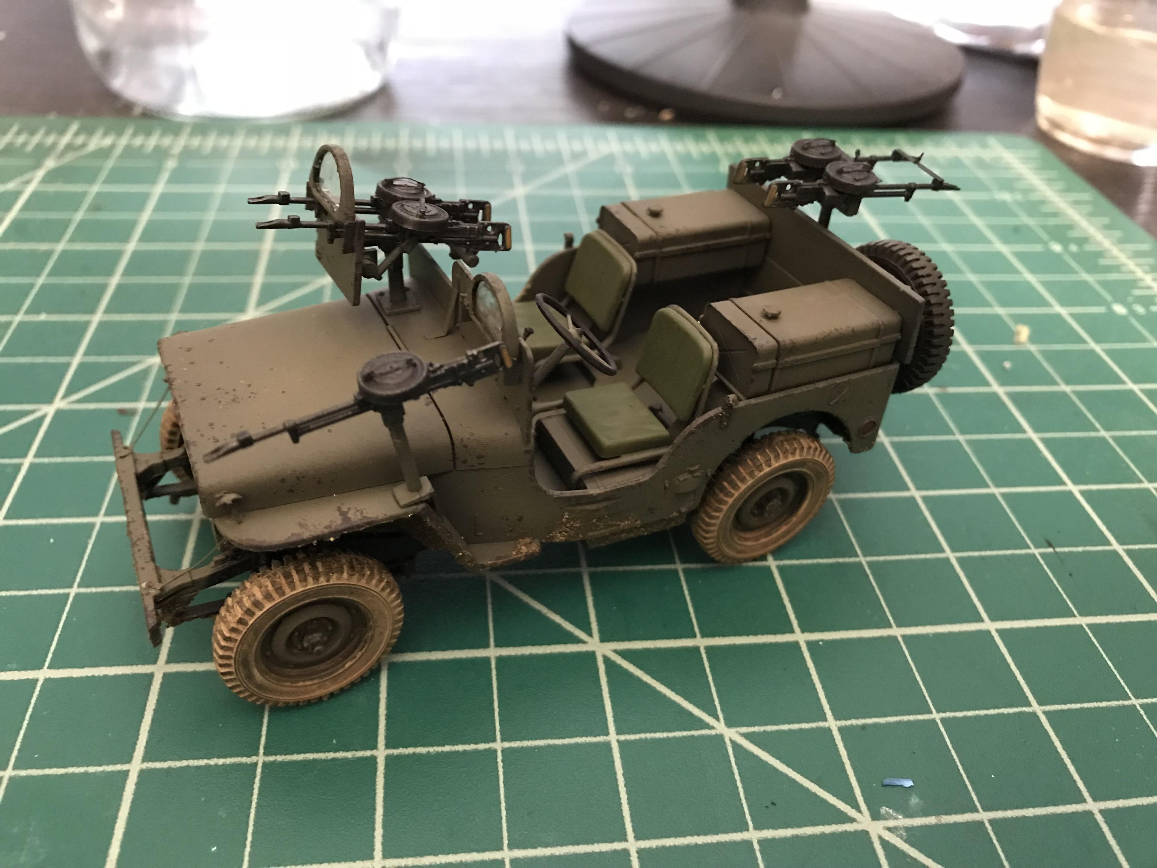 Dragon 1/35 SAS 1/4ton 4x4 truck ETO r/modelmakers
