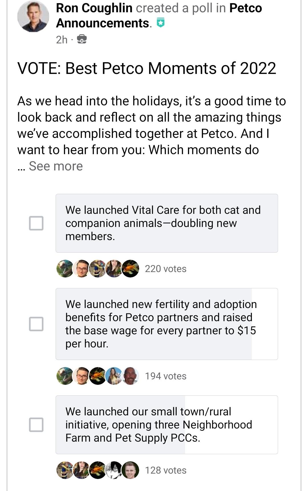 This just in, Vital Care is a much more important moment than better