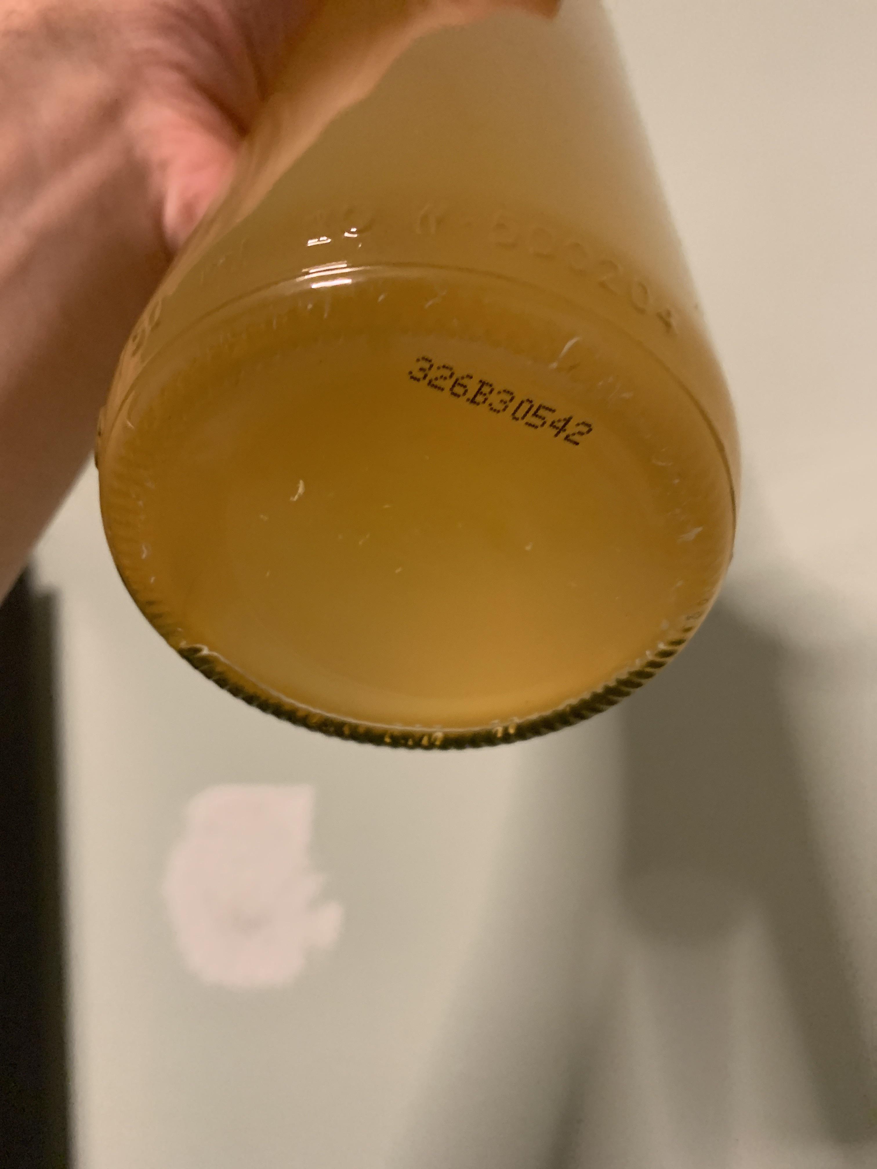 Degassing wand had an attached bung. When spinning it with a drill it