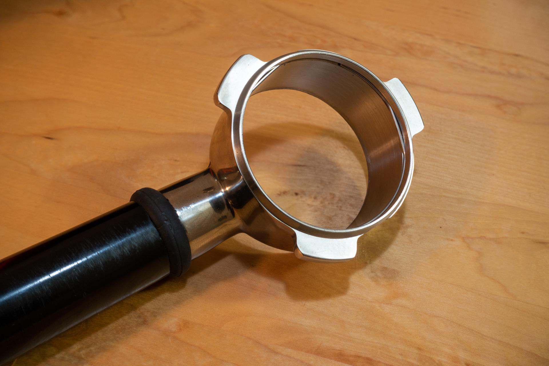 Project portafilter mod complete Breville Barista Pro. Looking forward