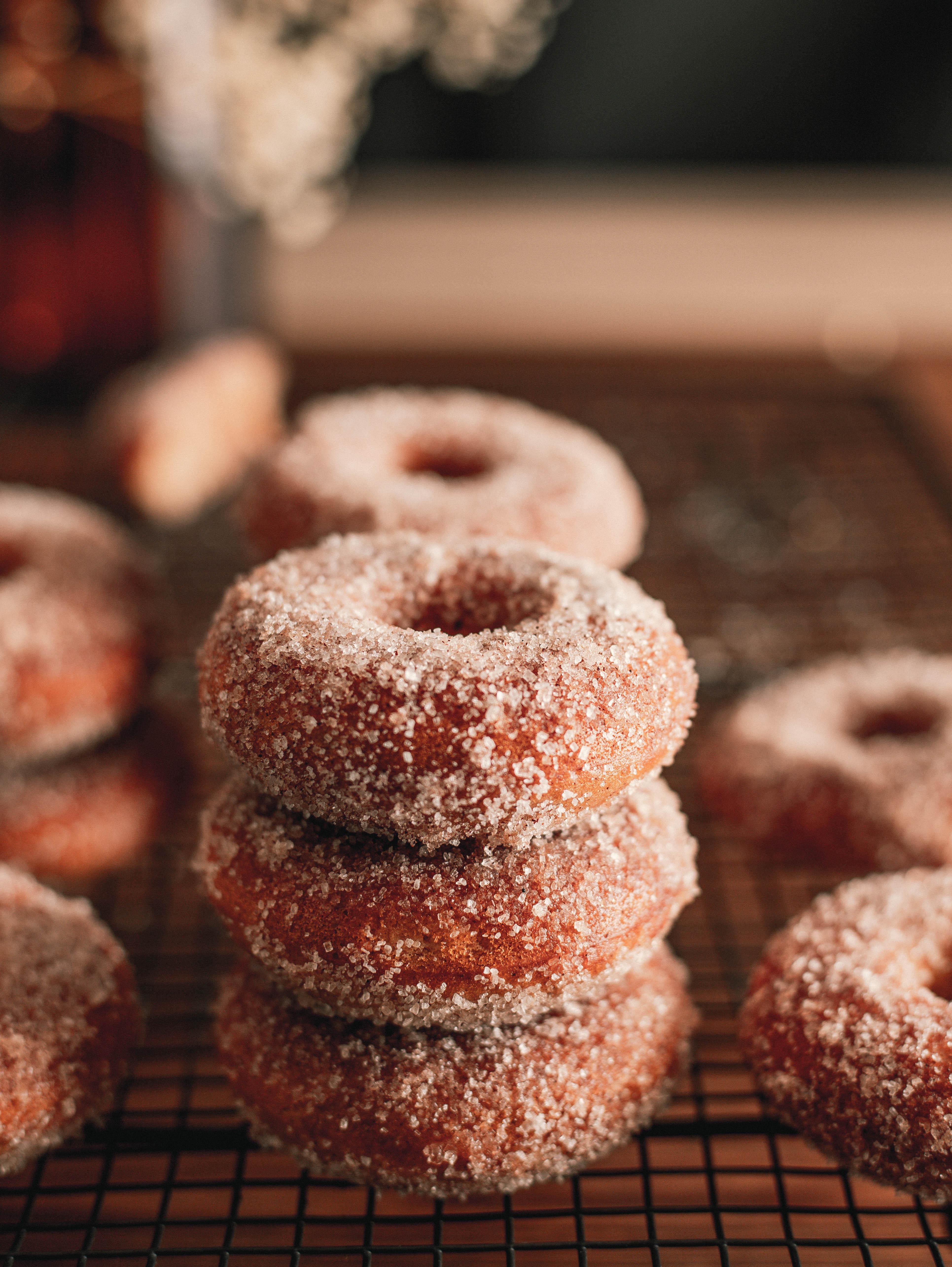 I've made Apple Cider Baked Doughnuts r/DessertPorn