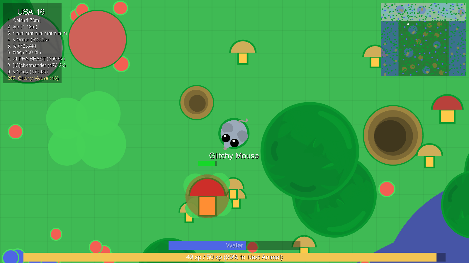 Glitchy Mouse And The Mushroom Bush Glitch r/mopeio