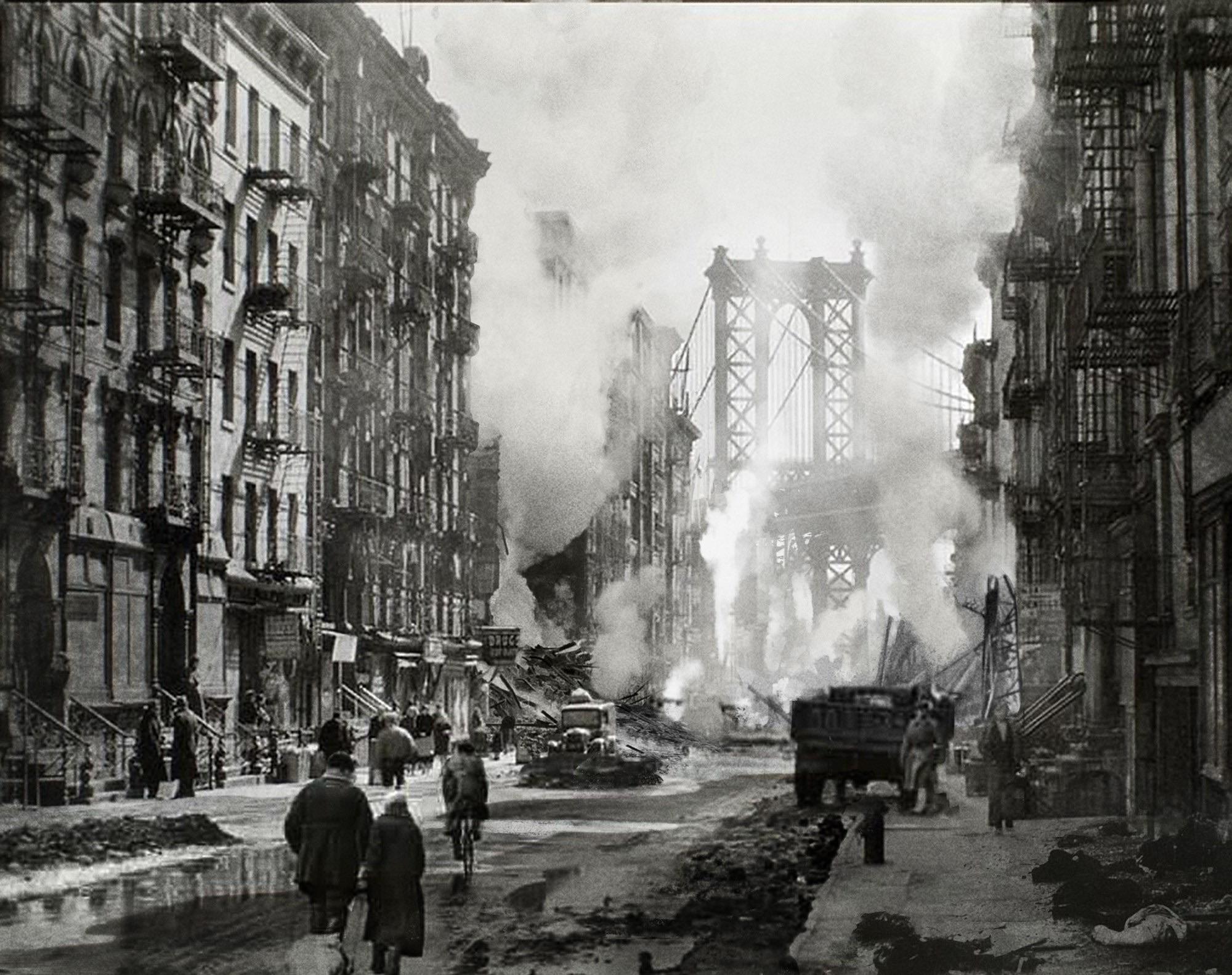 Manhattan during the Siege of New York, Second American Revolution