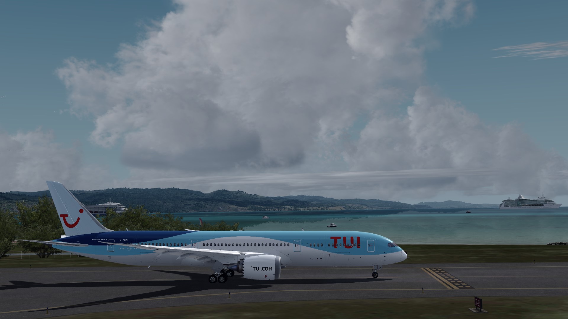 TOM095 Departing Montego Bay, Jamaica r/flightsim