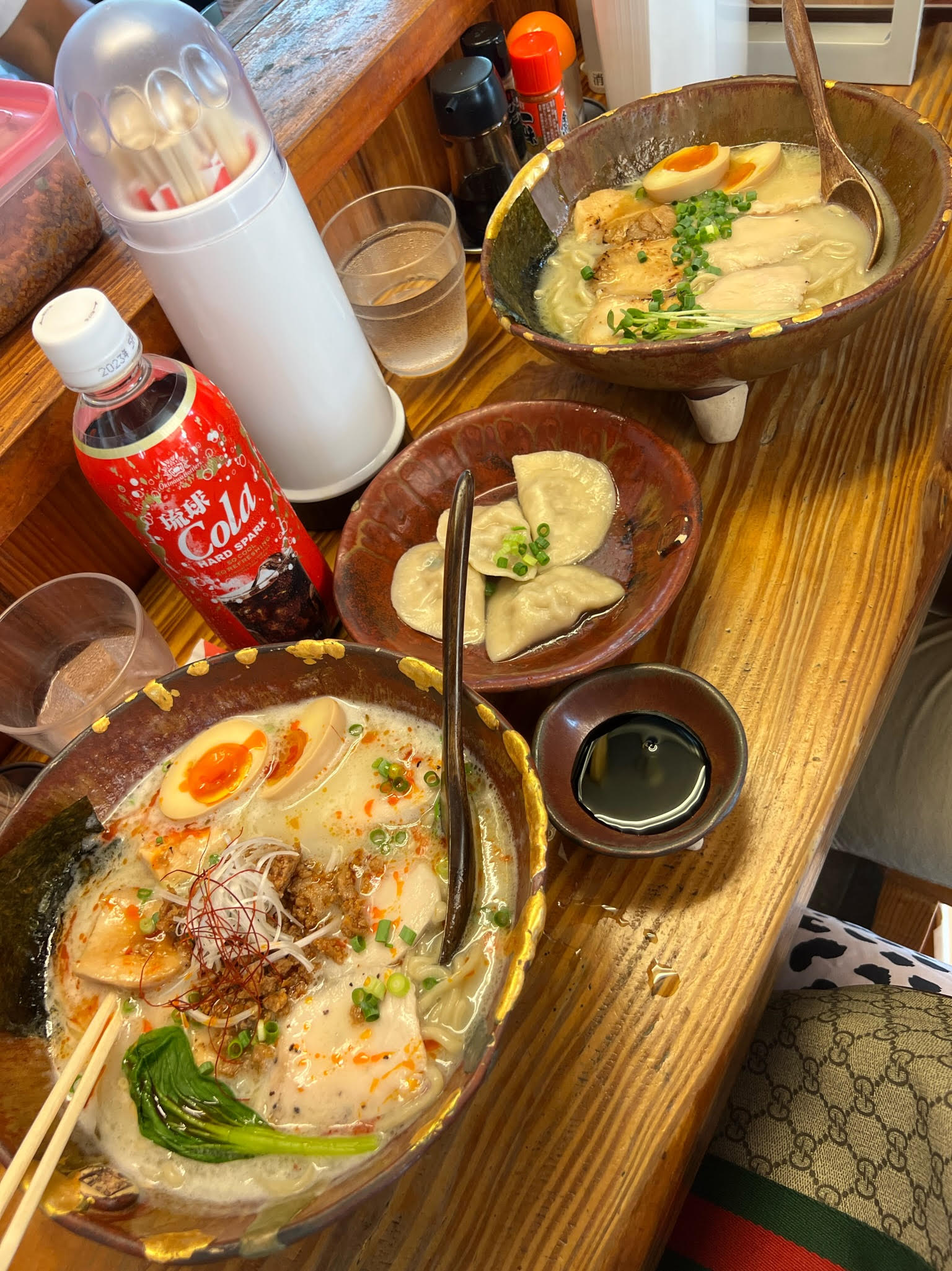 Tan Tan & Paitan Tokusen Ramen at Ishigufū Gusukuma, Okinawa r