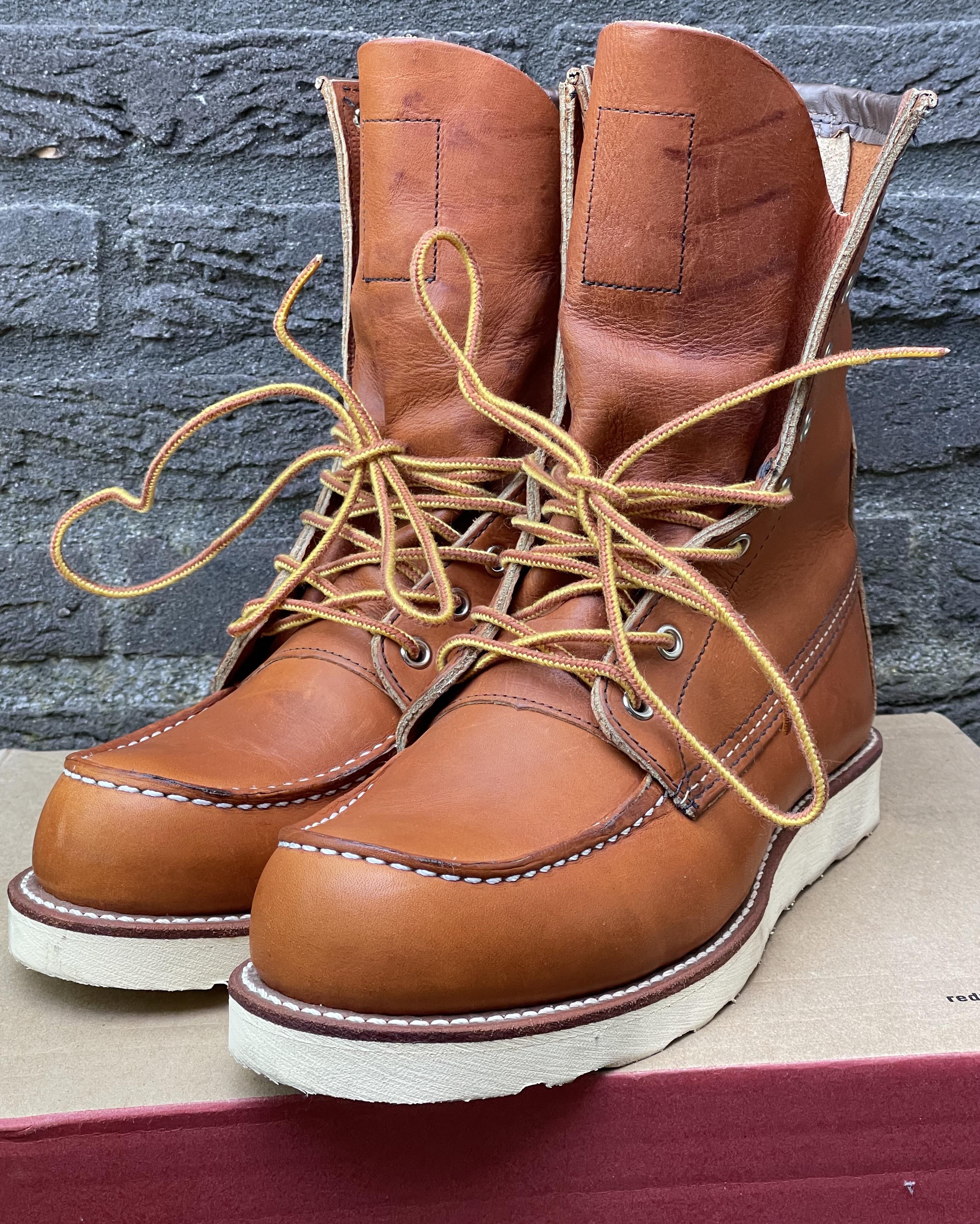 Breaking In Red Wing Moc Toe Store