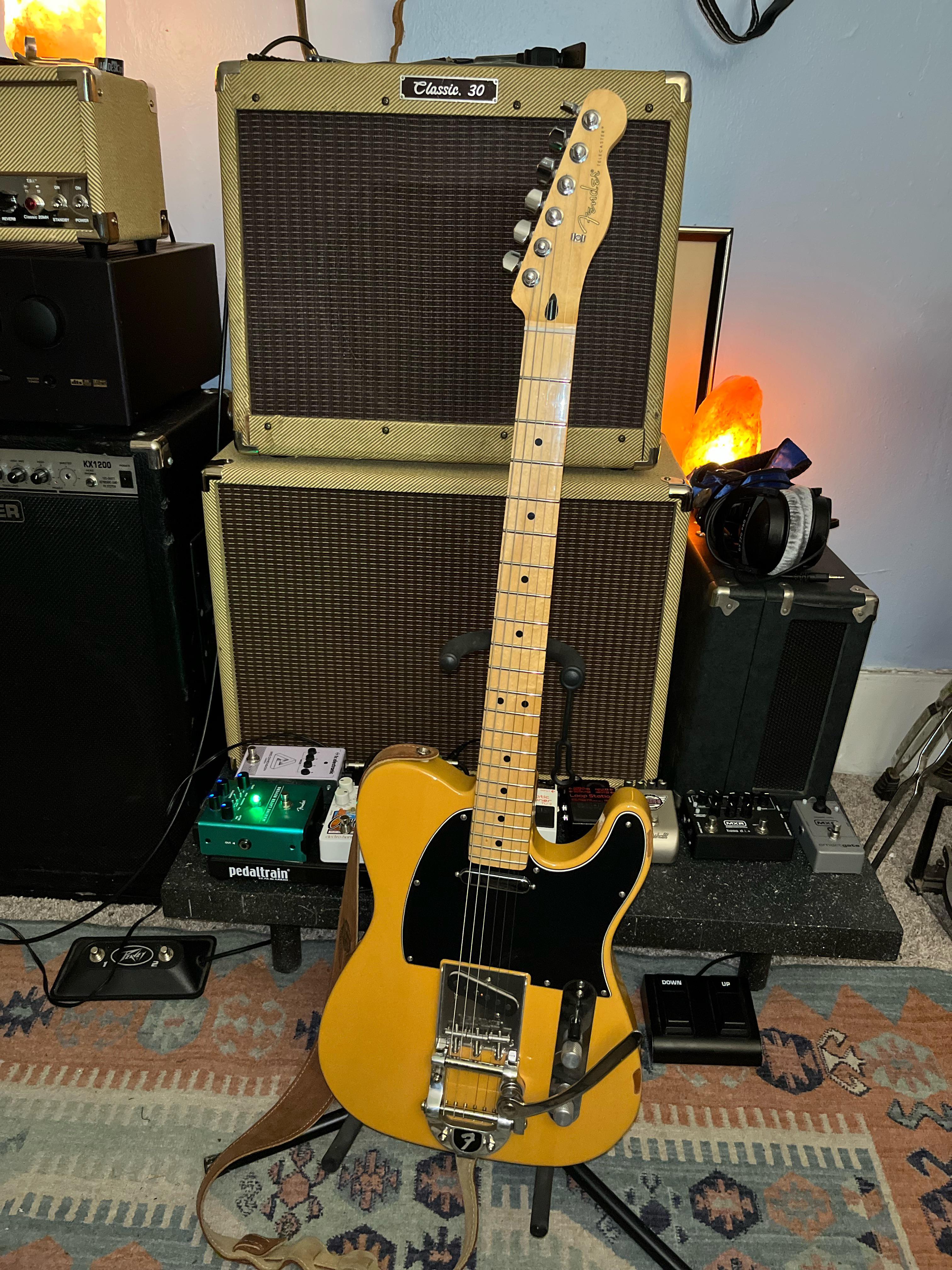 Always wanted a tele with a bigsby, finally installed one today! Here’s