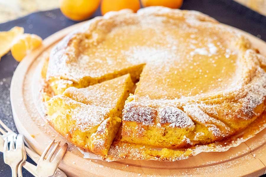 GlutenFree Mandarin Pudding Cake I used whole mandarin oranges including the skin which gives