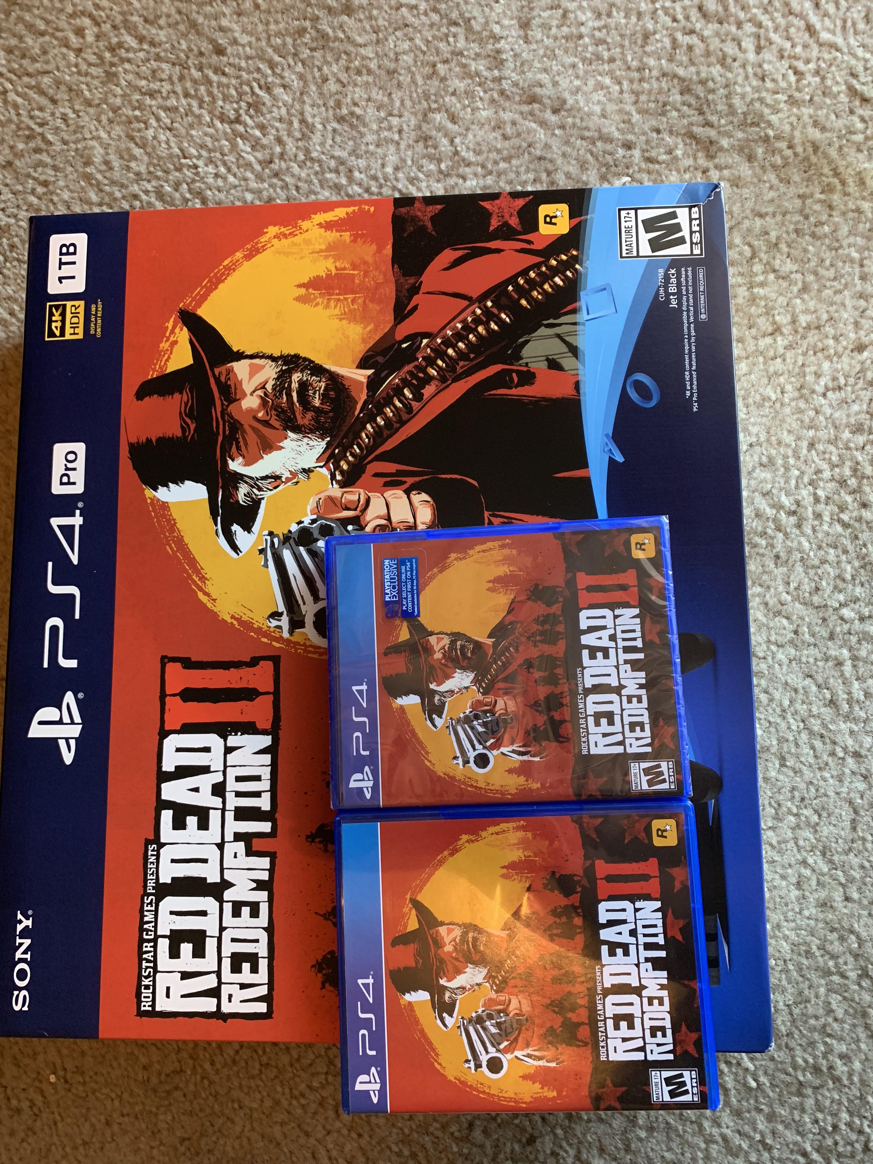 [Image] I bought myself RDR2 but got the console as a gift so now I