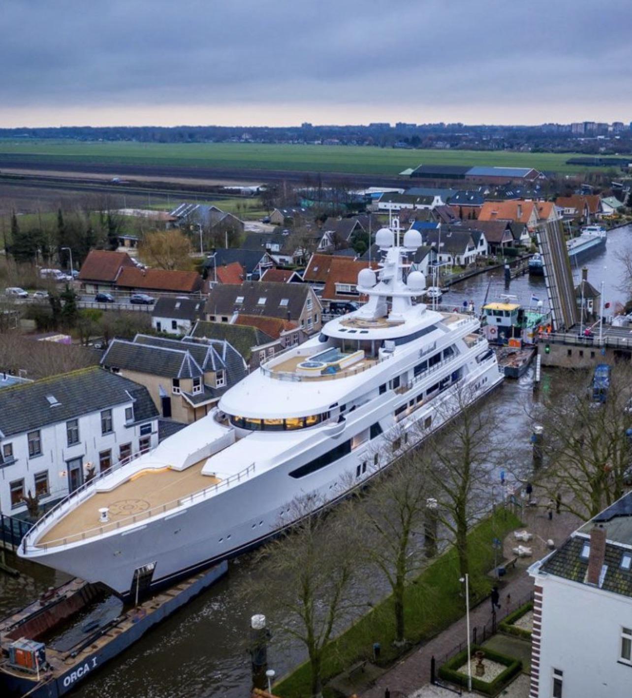 Tilman Fertitta’s 150 million dollar yacht. He bought it after cutting