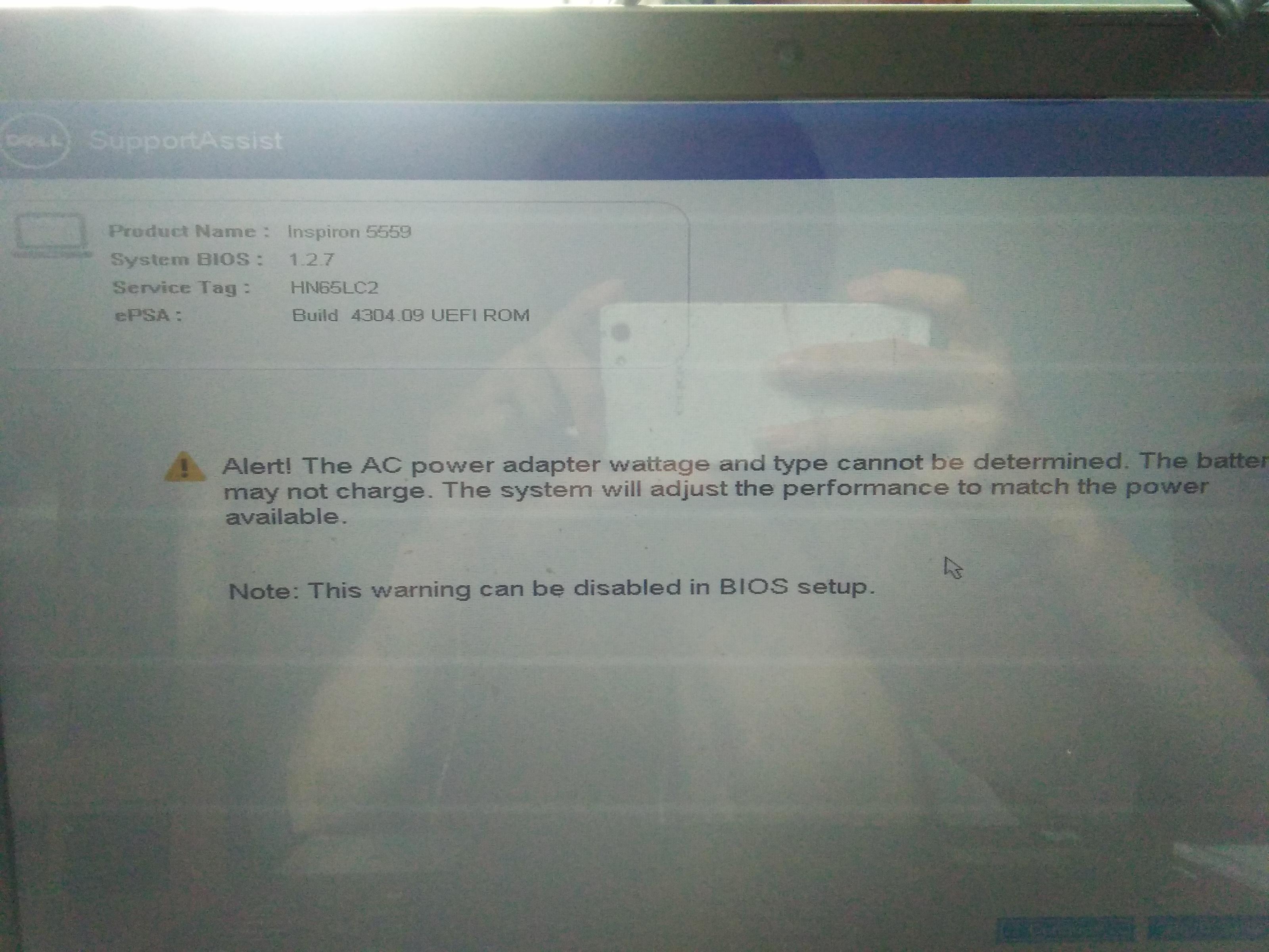 My laptop stop charging at 7. How can i fix it ? r/Dell