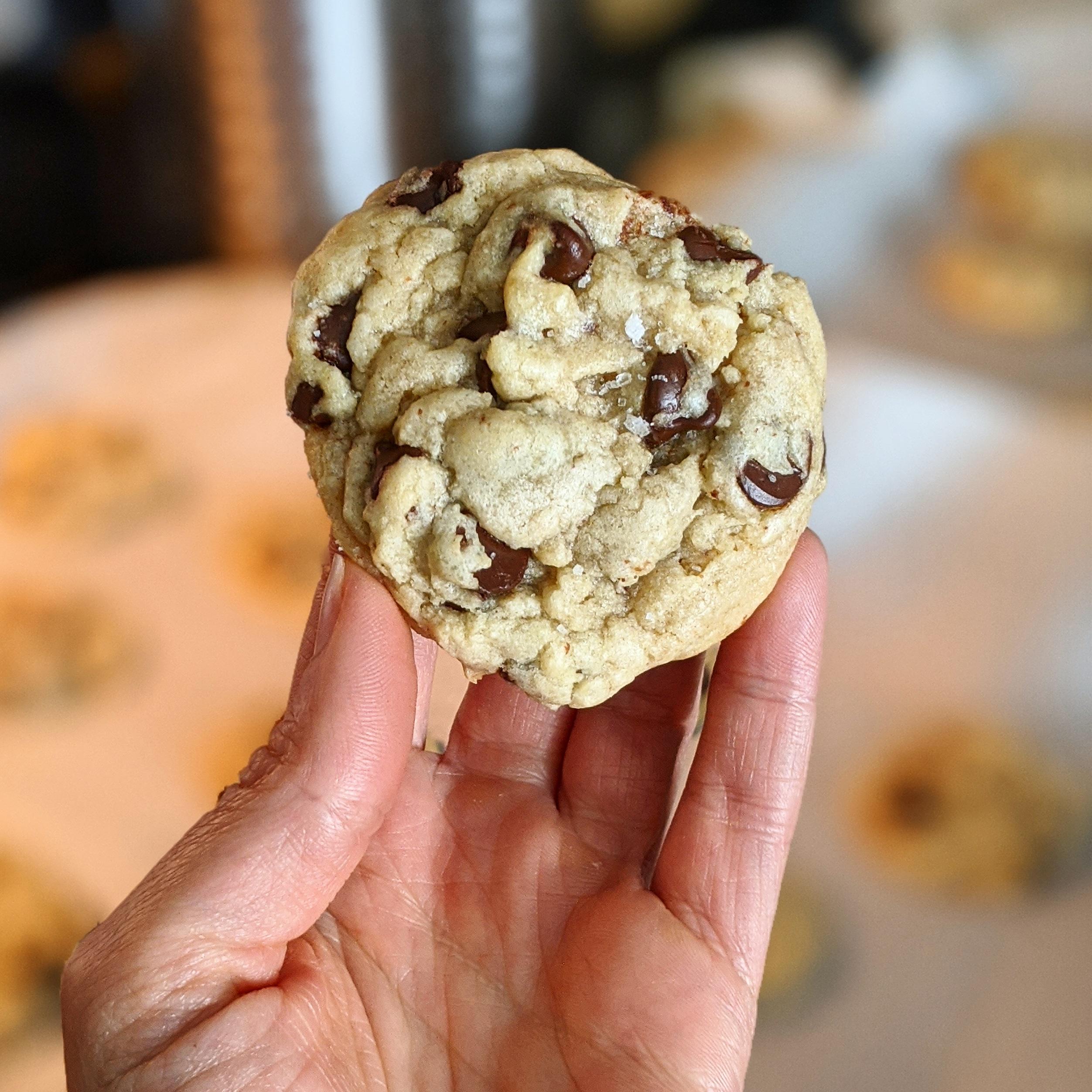 A different use for your discard sourdough brown butter chocolate chip