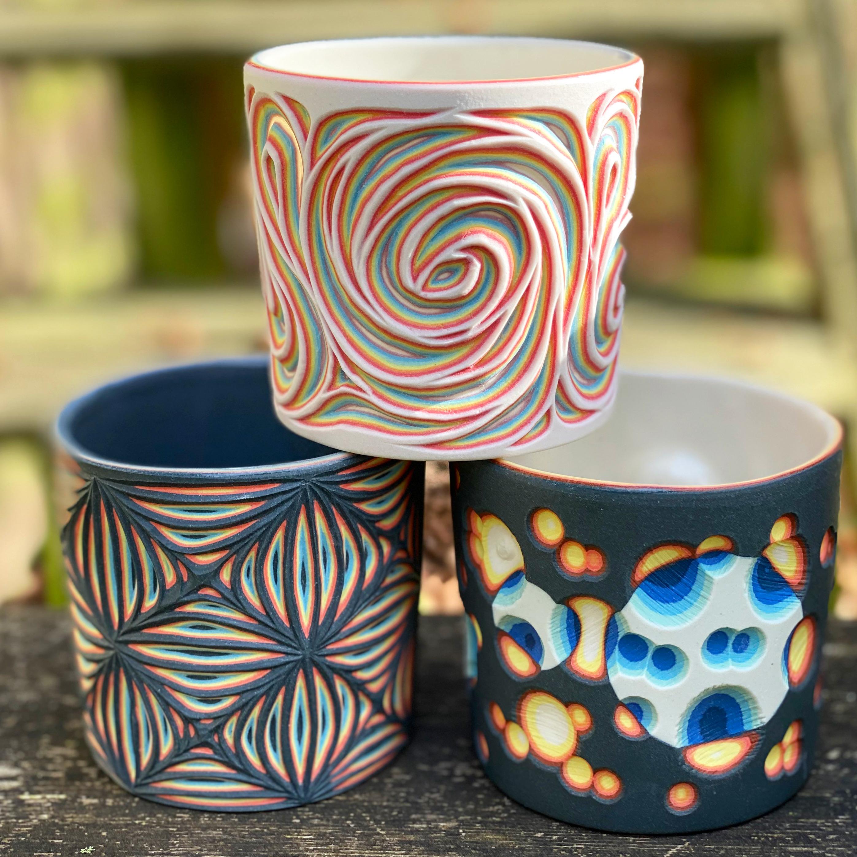 Pottery Carving Designs