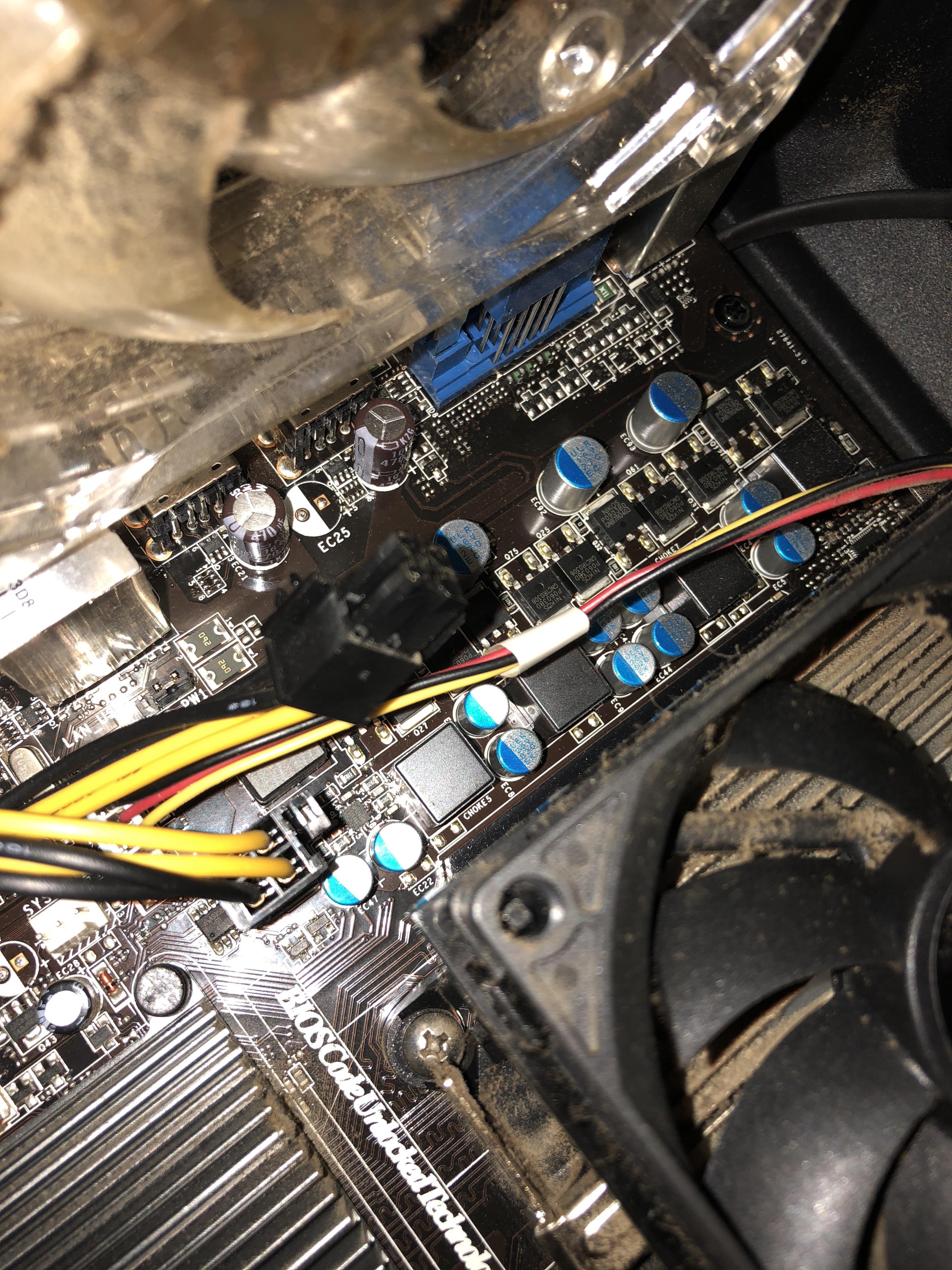 What is this cable that is unplugged in my PC? It seems to be coming