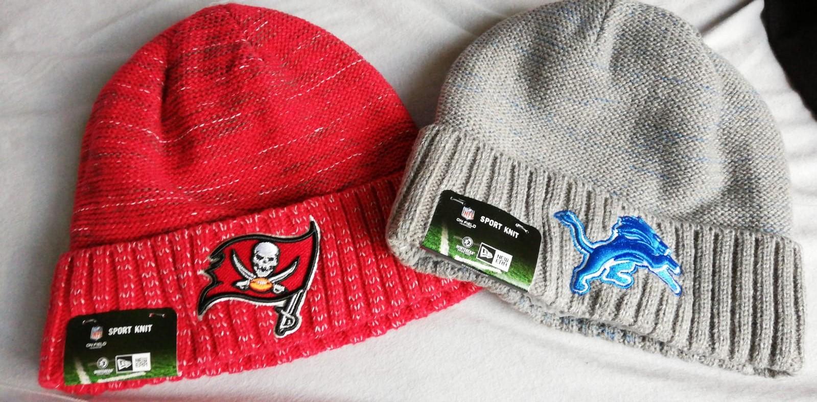 Finally got beanies for my two favorite Teams. Hopefully it gets cold