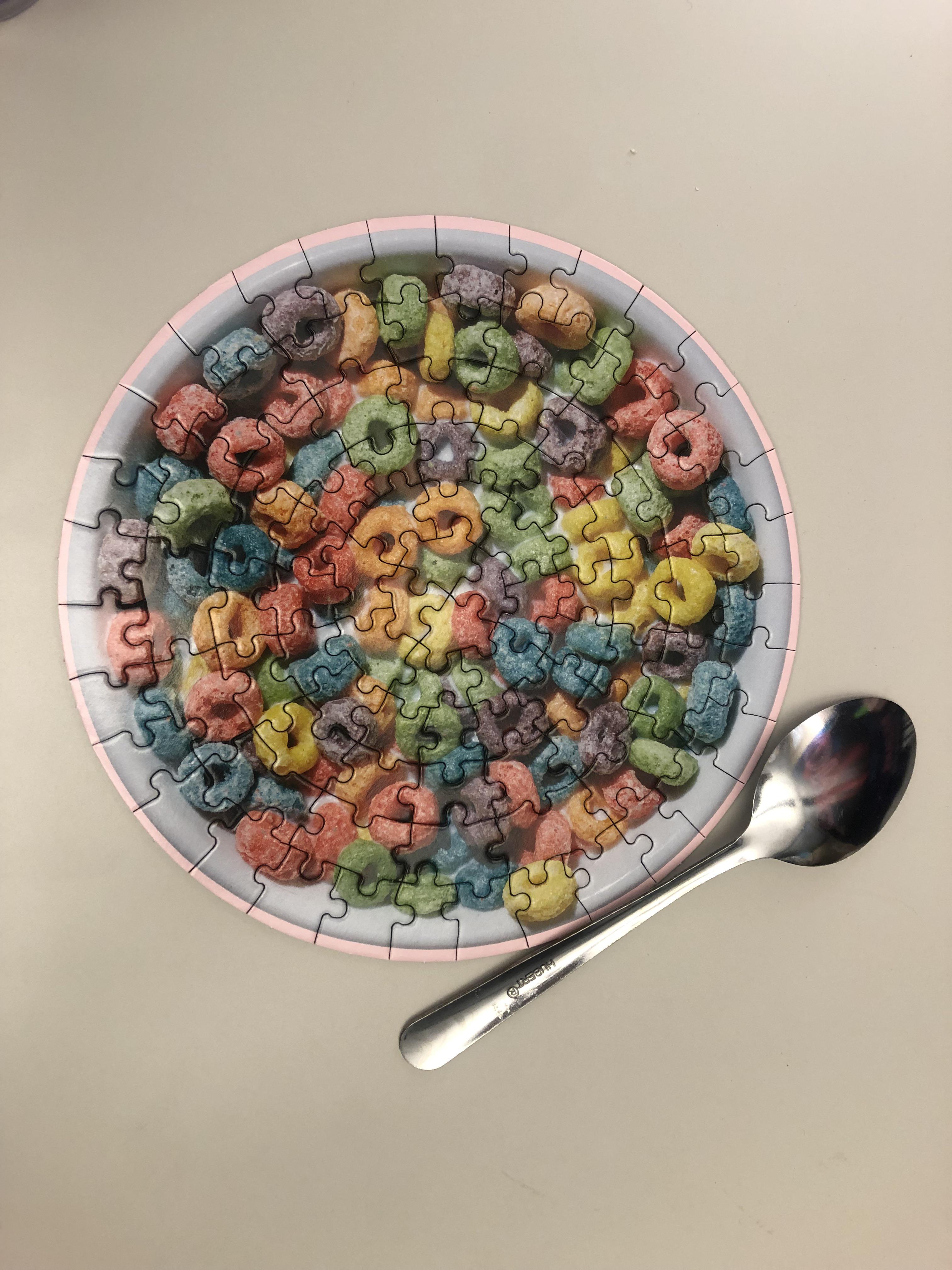Cereal by Areaware 76(?) pieces 🥣 I happened to have a spoon nearby