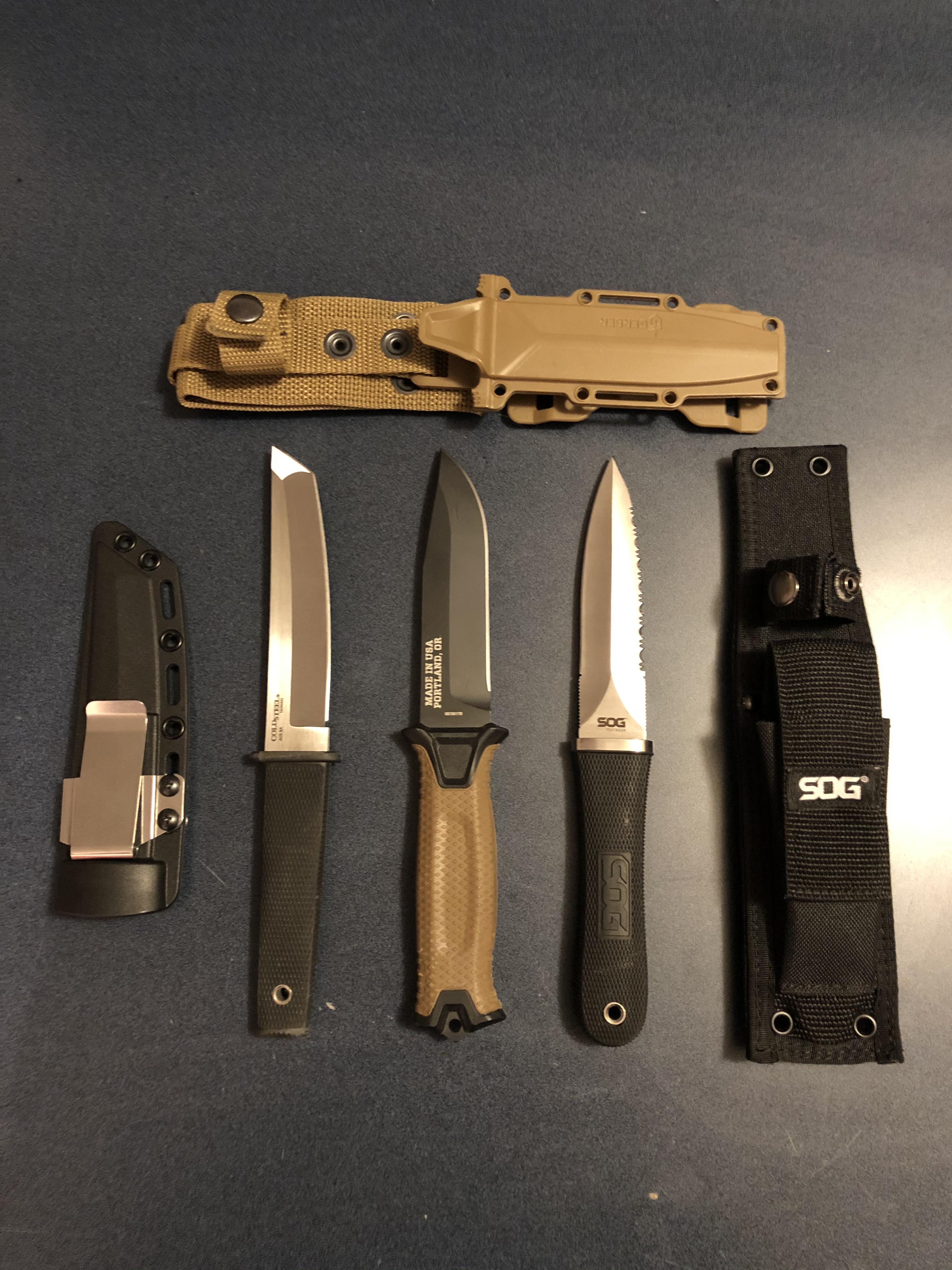 I like fixed blades r/knives