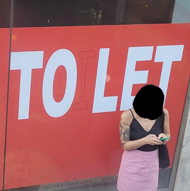 TOILET in London r/MildlyVandalised