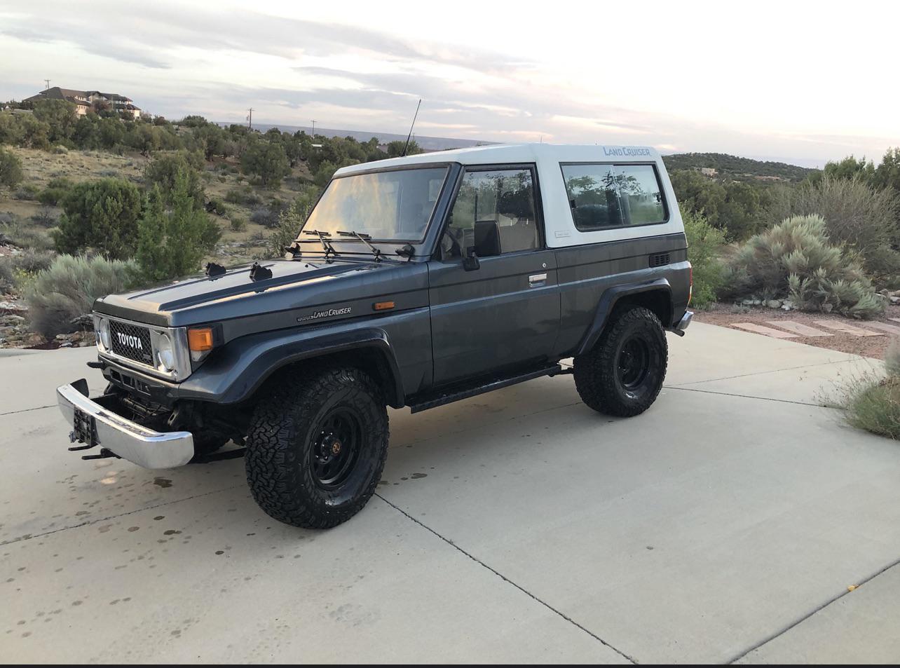 Glad to join the family. BJ73 3.4L diesel r/LandCruisers