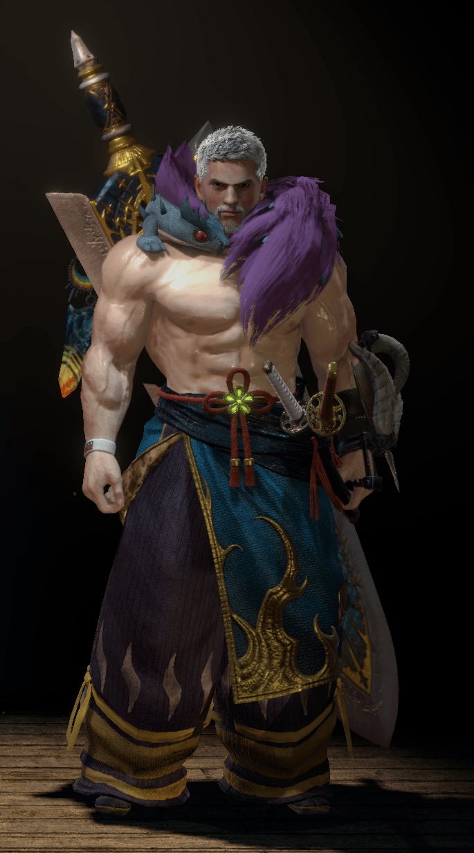 Buff body layered armor mhw