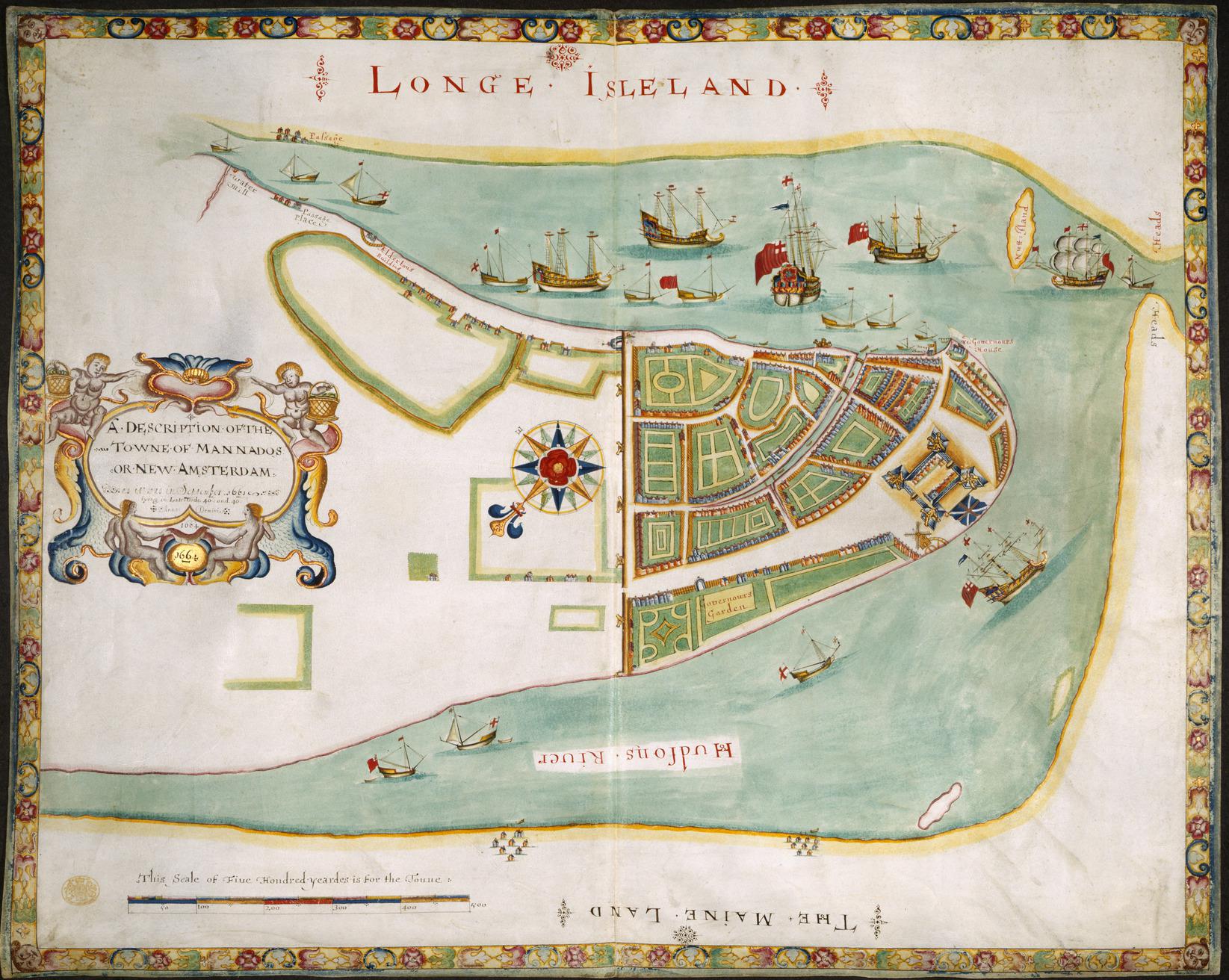 Sociale Kaart Amsterdam Nieuw West New Amsterdam (1664) MapPorn