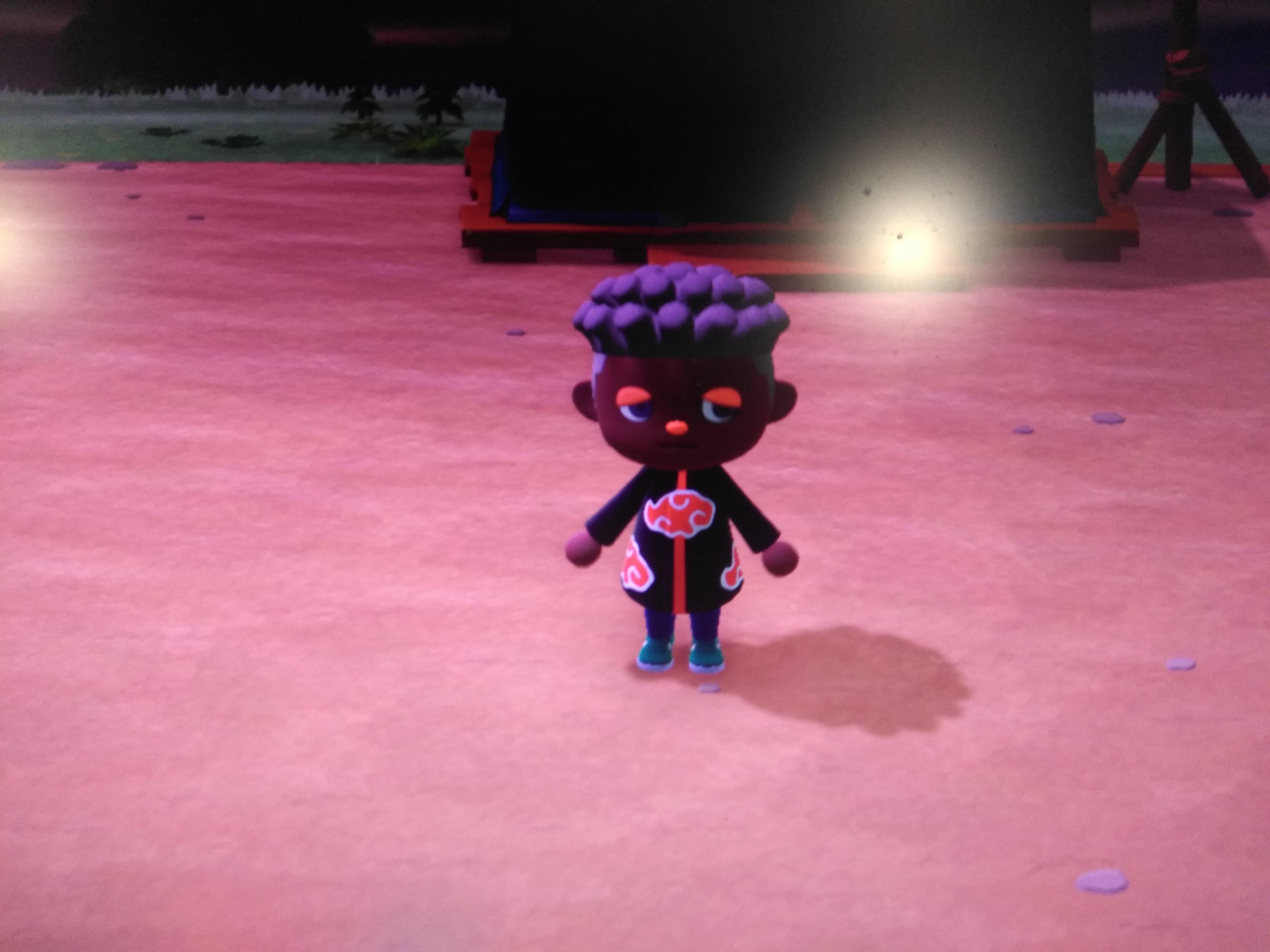 Made a Akatsuki cloak r/AnimalCrossing