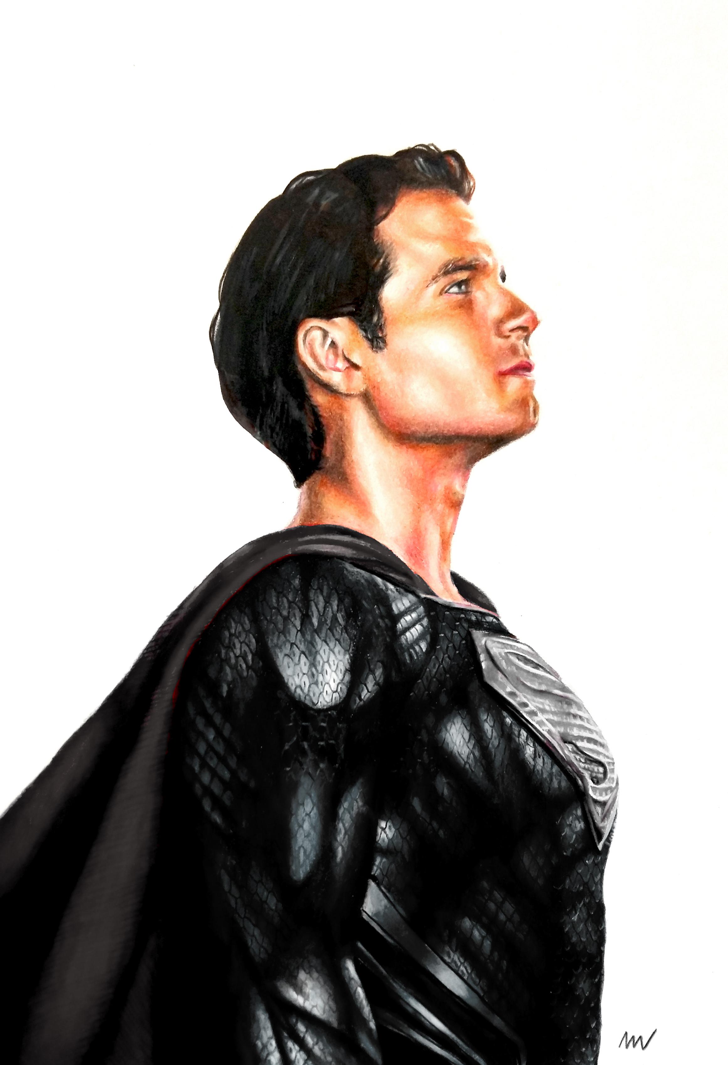 [Fan Art] My Superman colour pencil drawing (ZSJL) r/superman