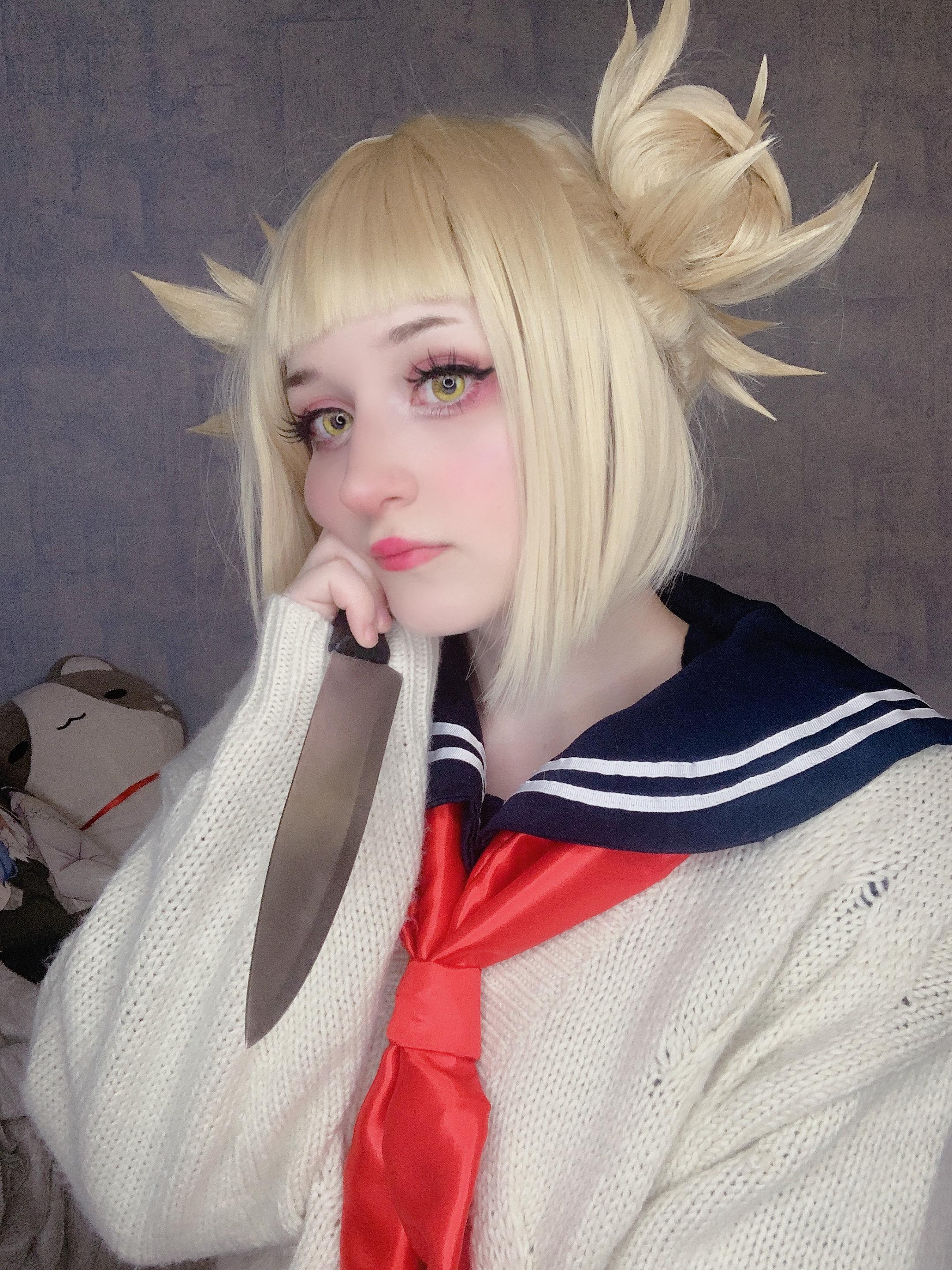 My Toga cosplay ) she is my favorite villain. I usually don’t like