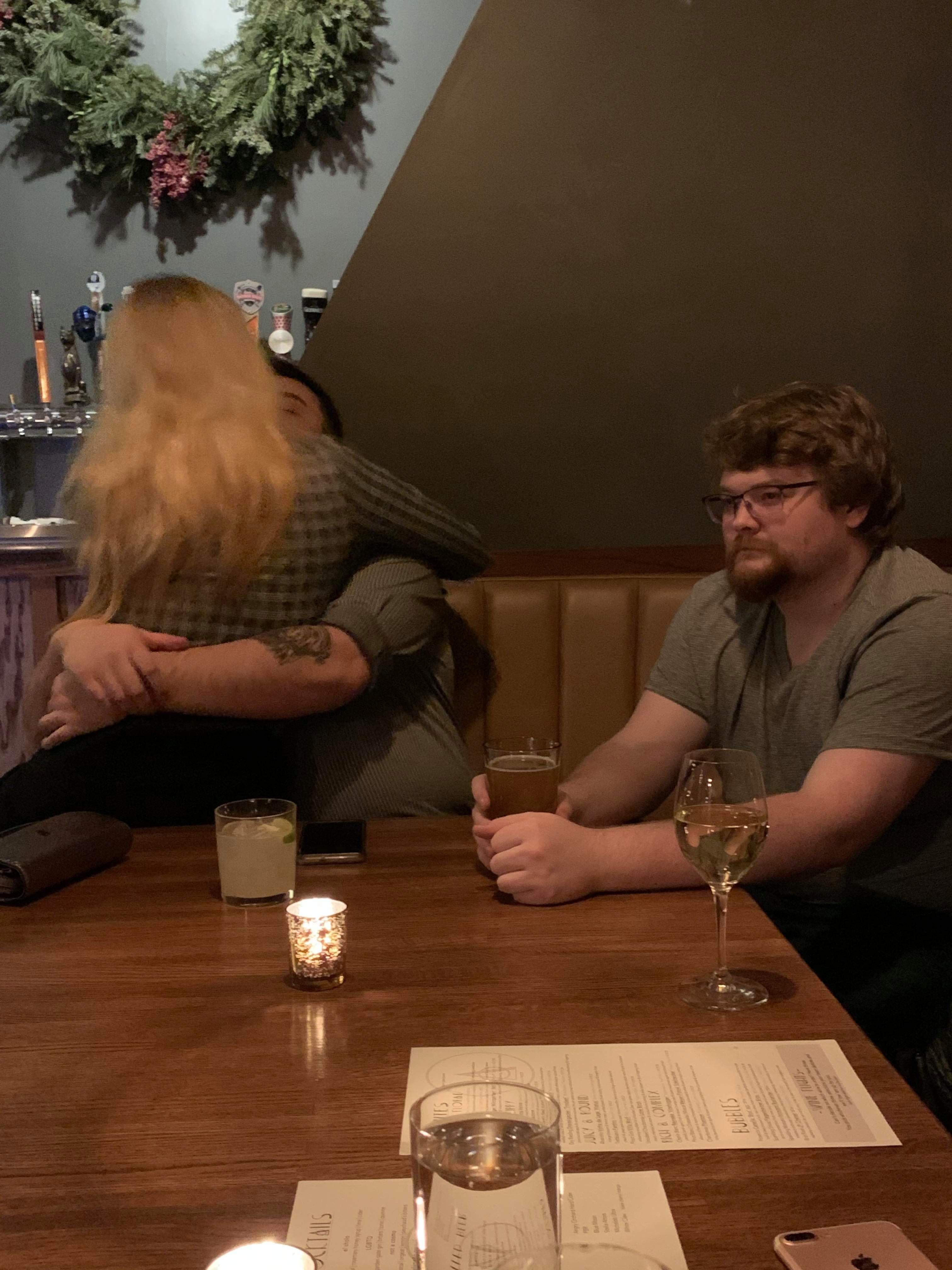 Live shot of being the Third Wheel r/funny