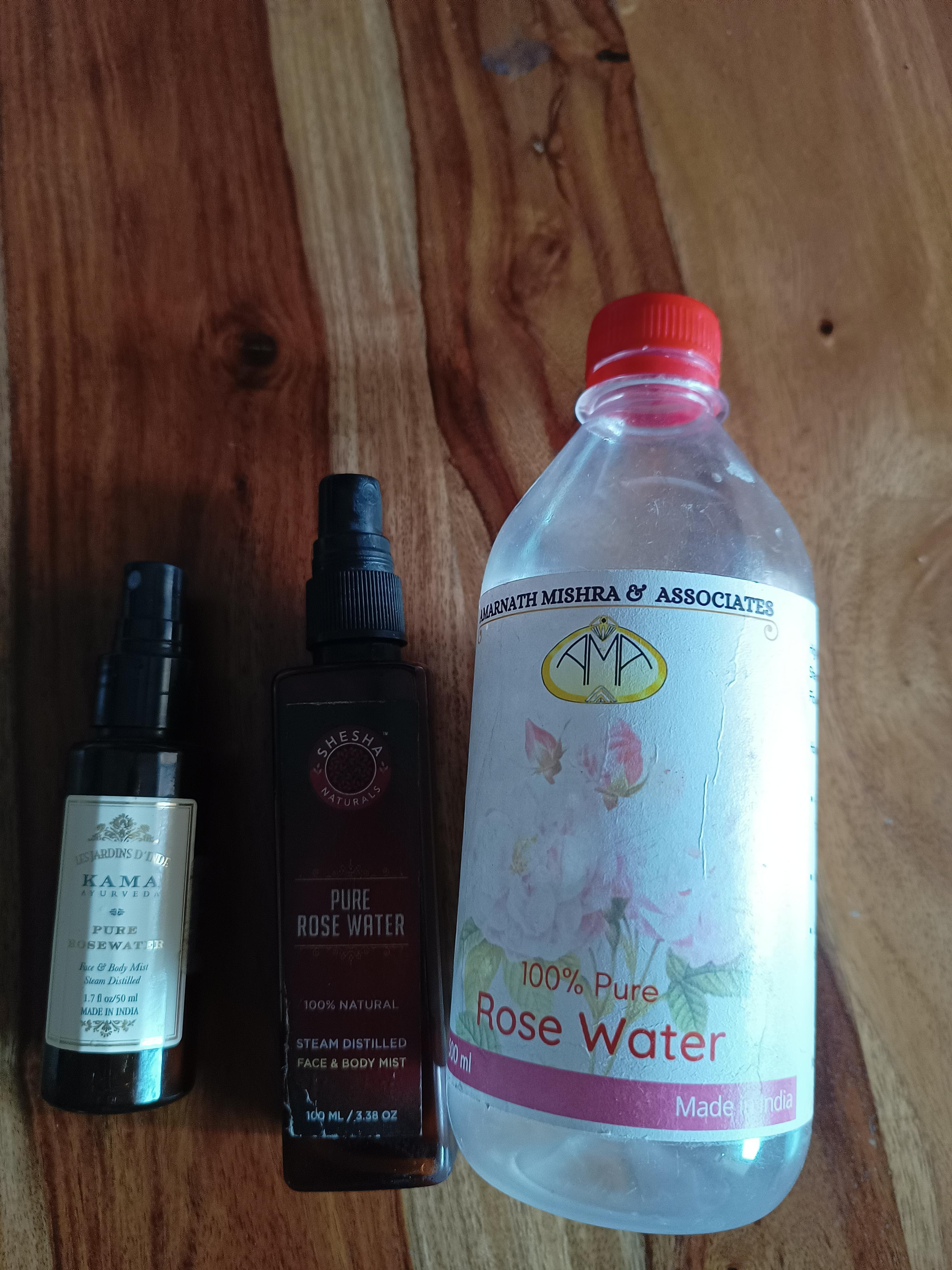 Rose water bottles i have emptied r/IndianSkincareAddicts