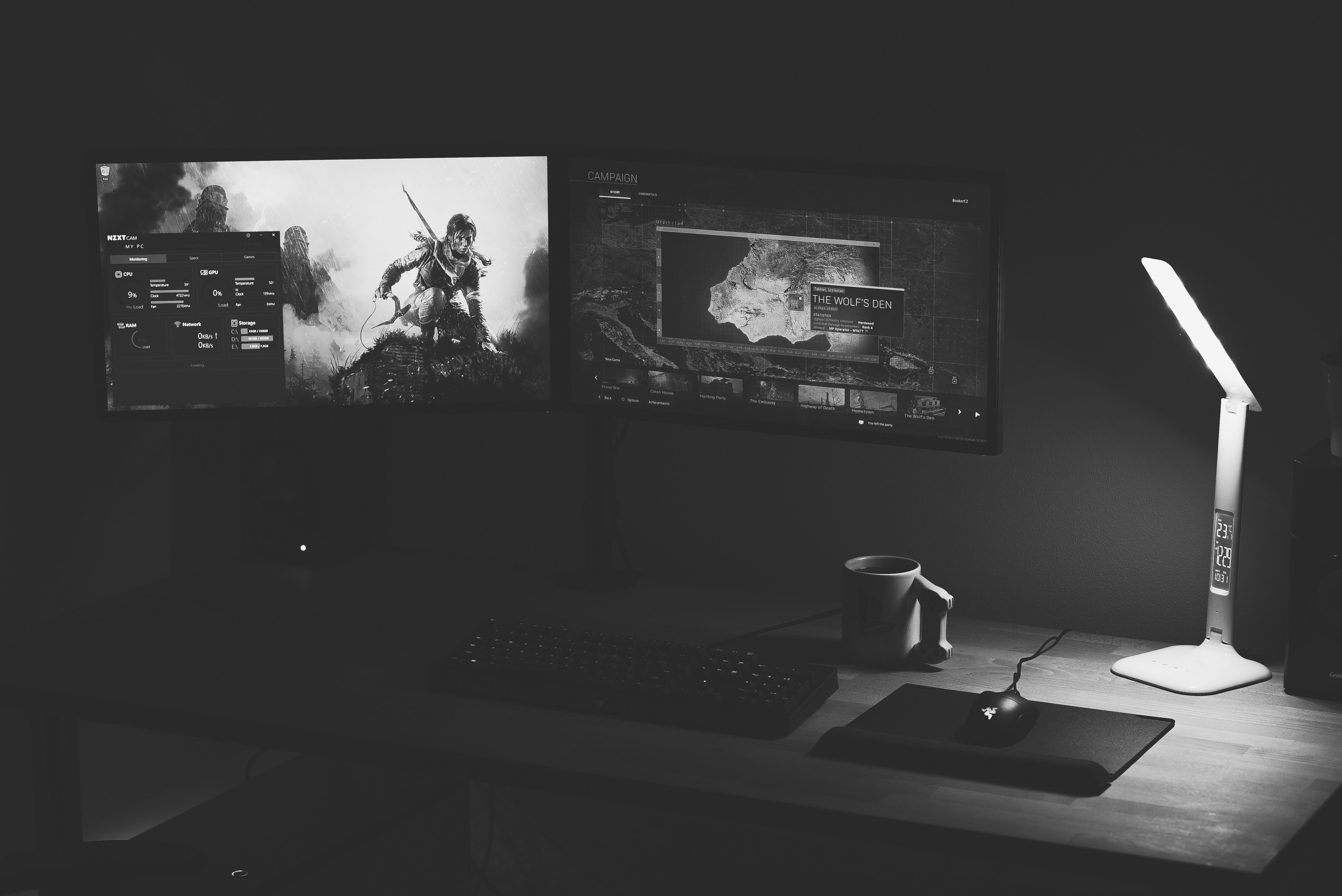 My gaming and office setup ) r/Workspaces