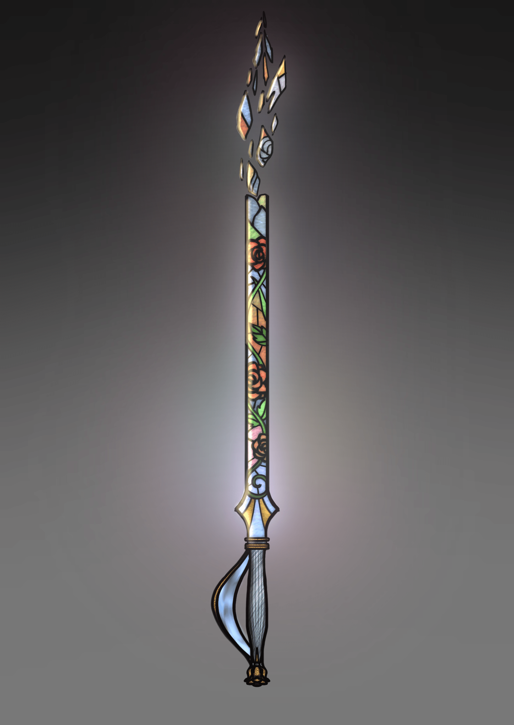 Stained Glass Sword r/drawyourweapons