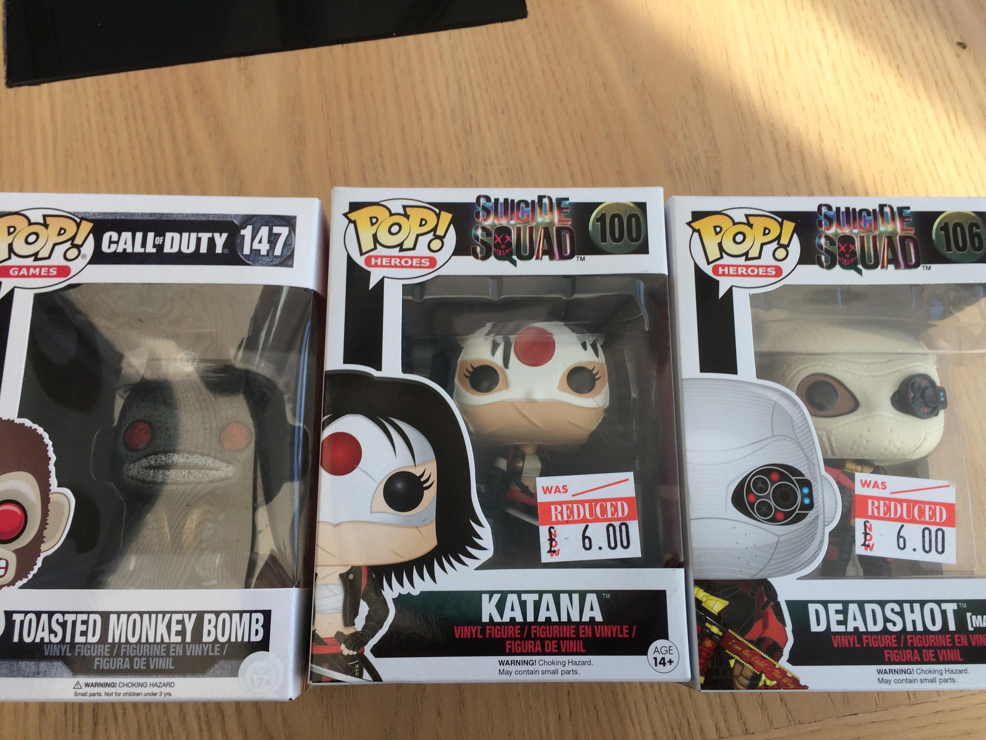[UK] [Haul] Finally got the toasted monkey bomb and a few extras funkopop