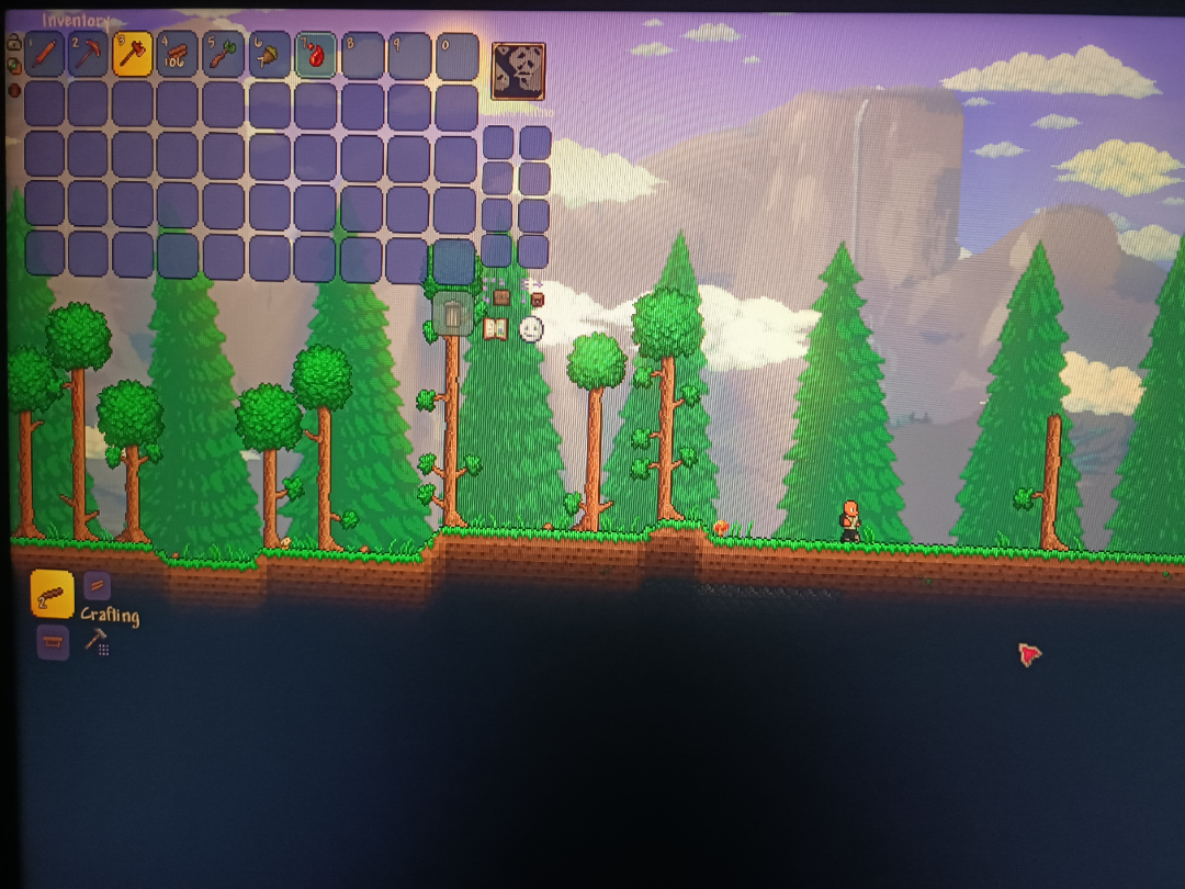 Just started a Spirit mod master world and the first 3 trees i cut down