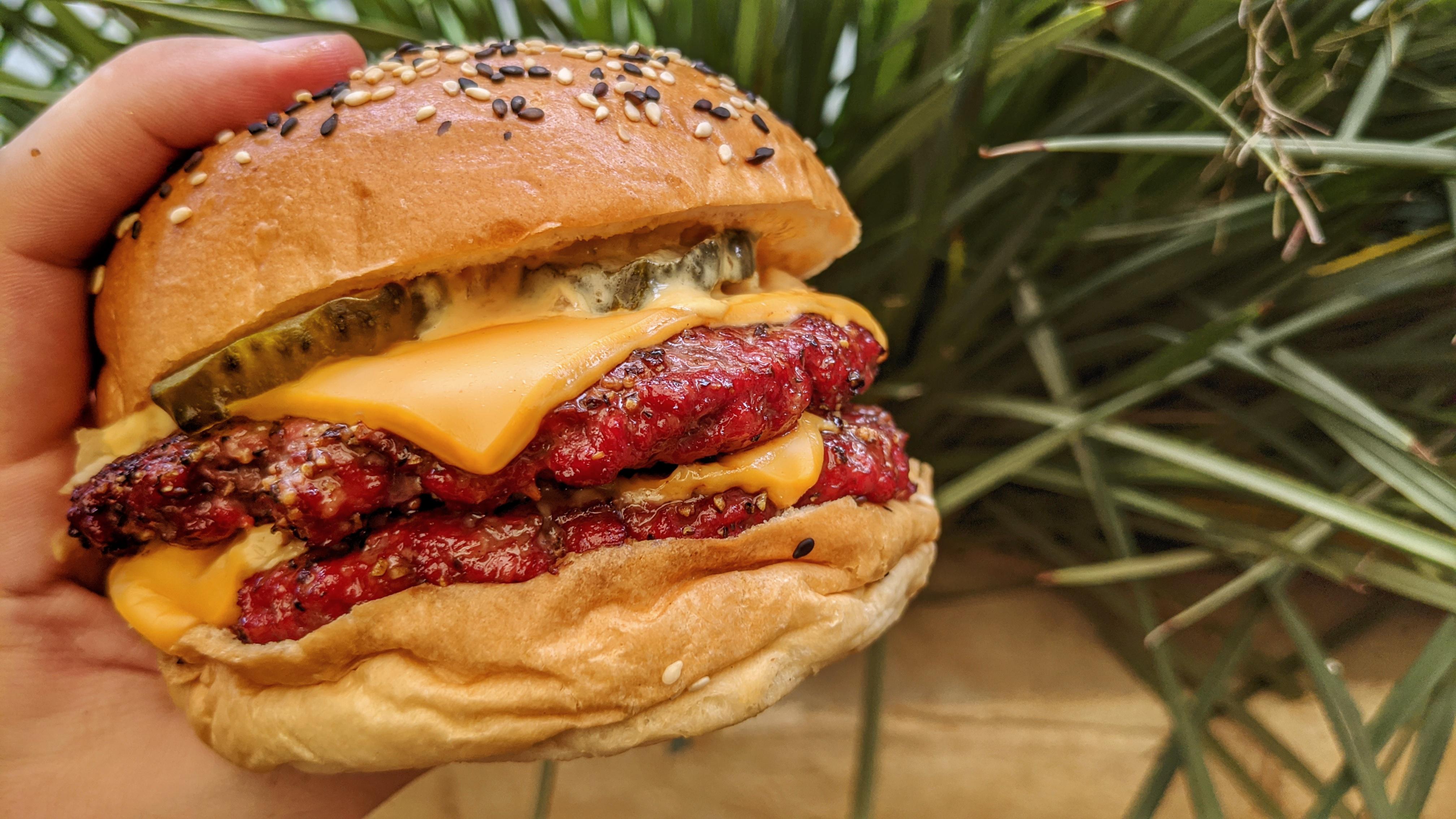 Reverse seared burgers with a homemade sauce. Incredible! r/burgers