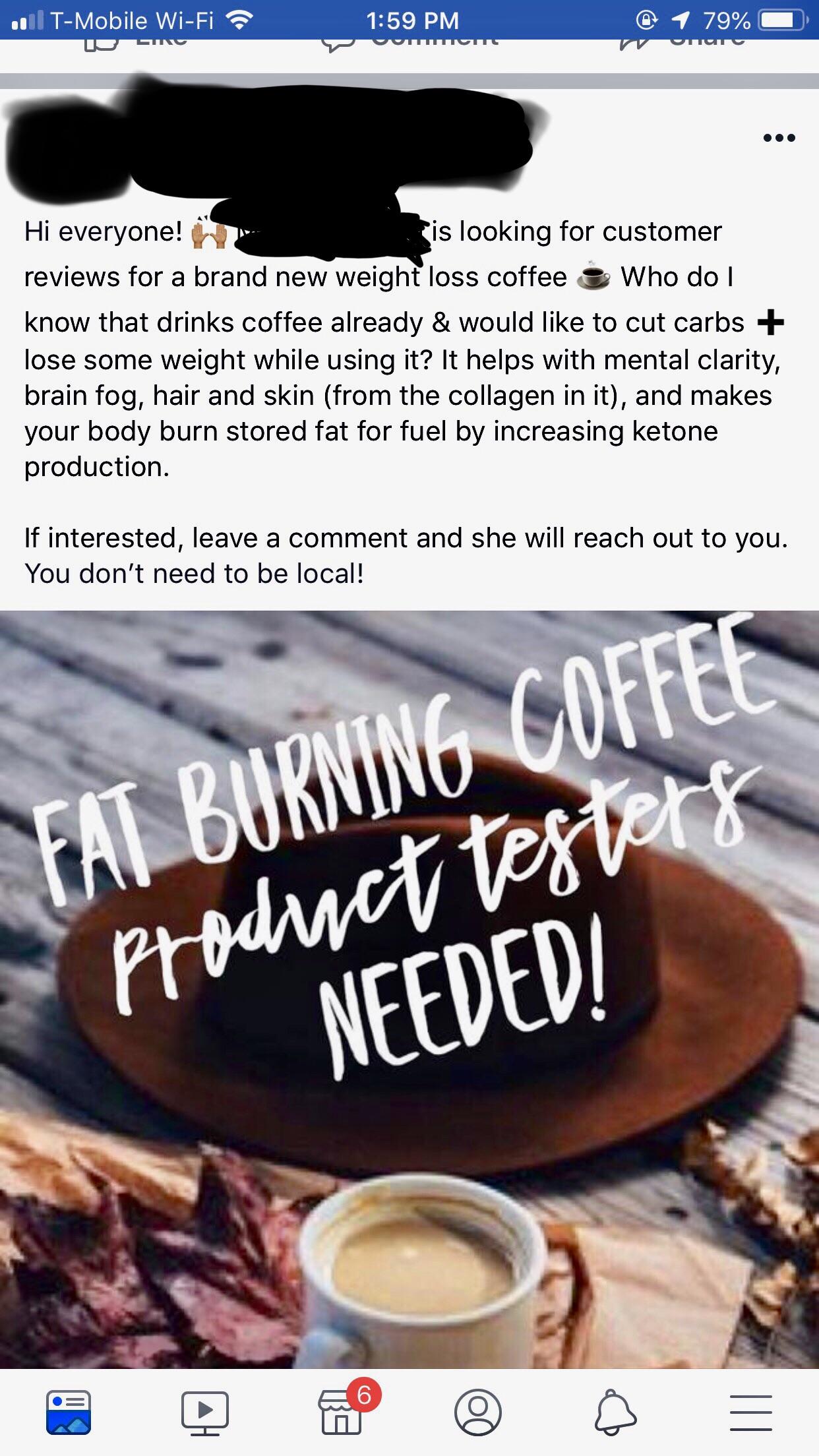 Don't just drink coffee, drink Fat Burning™ Coffee! r/fatlogic