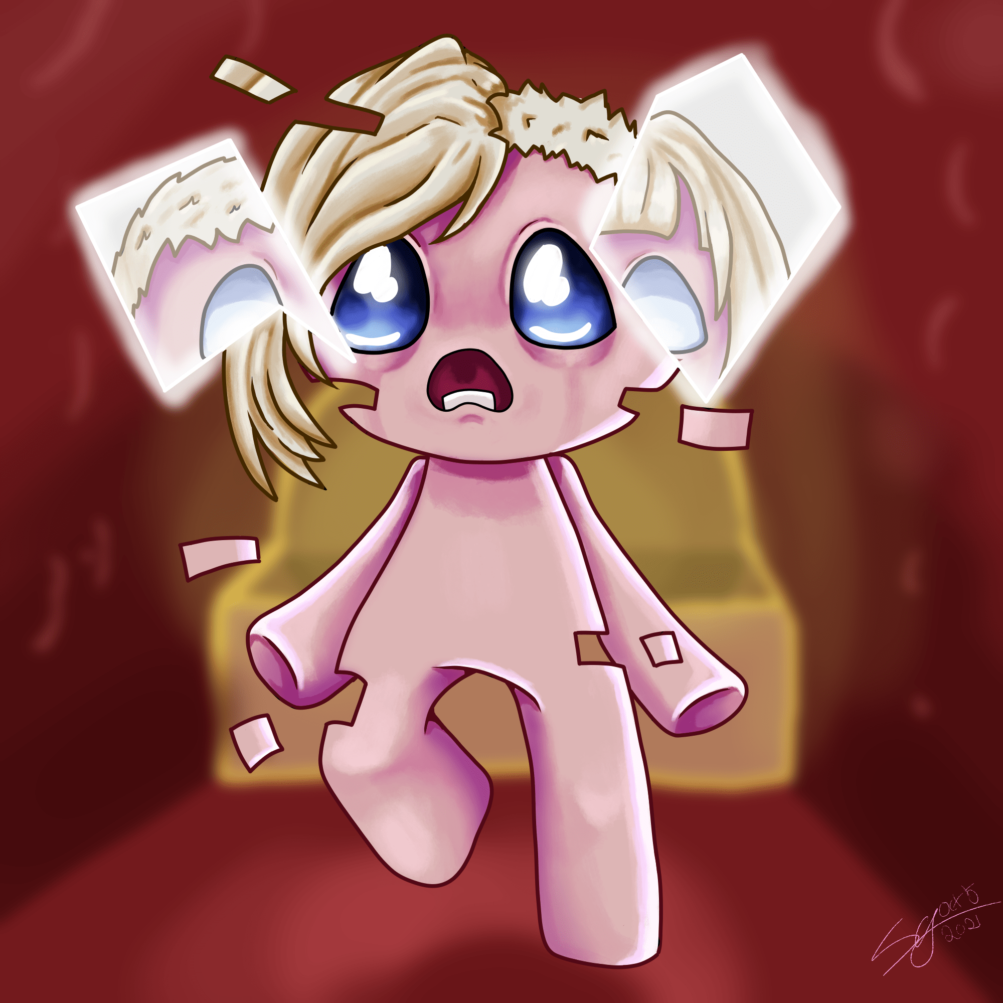 Just some Eden fan art r/bindingofisaac