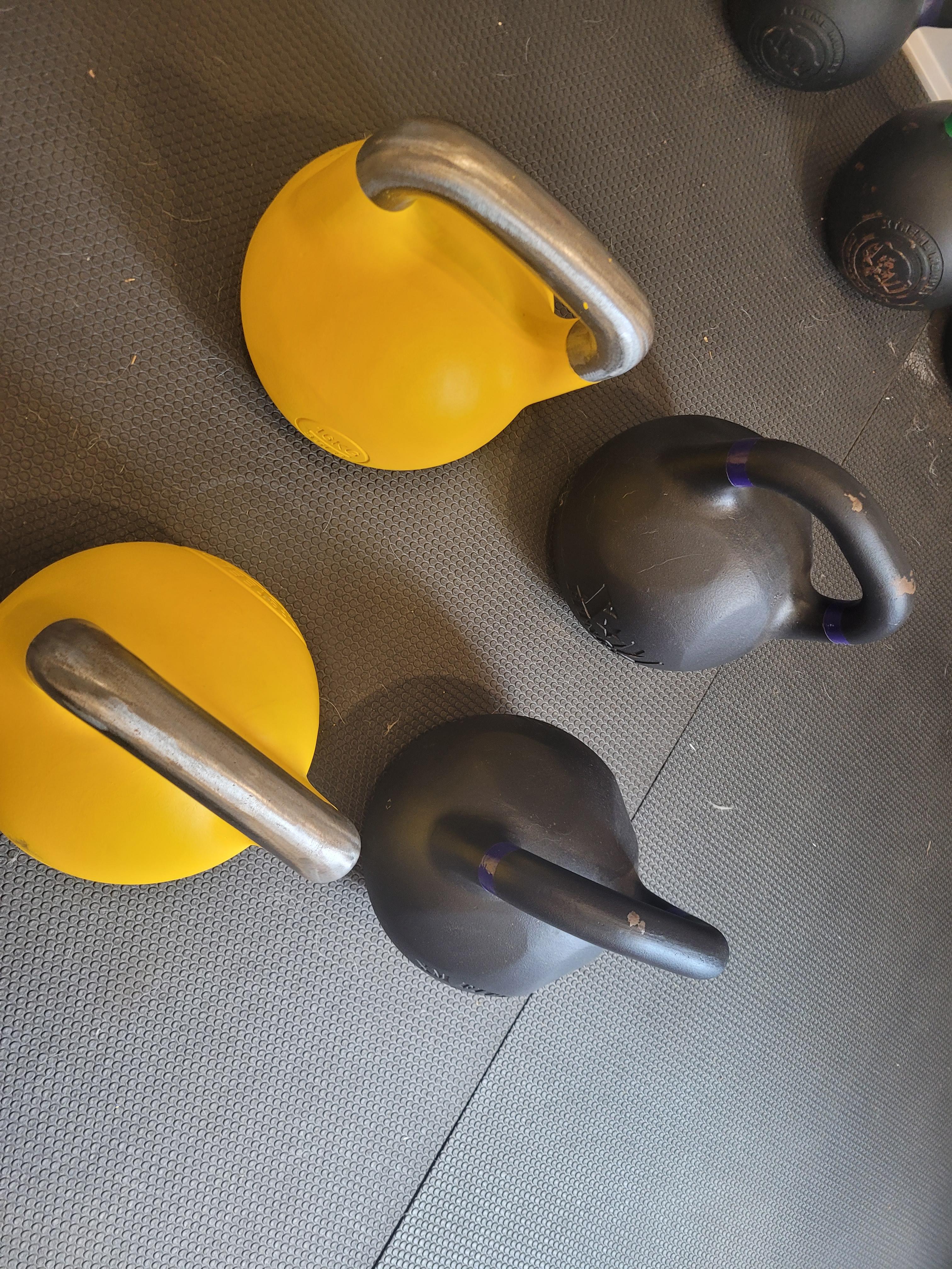 Sanding down painted comp bells handles? r/kettlebell