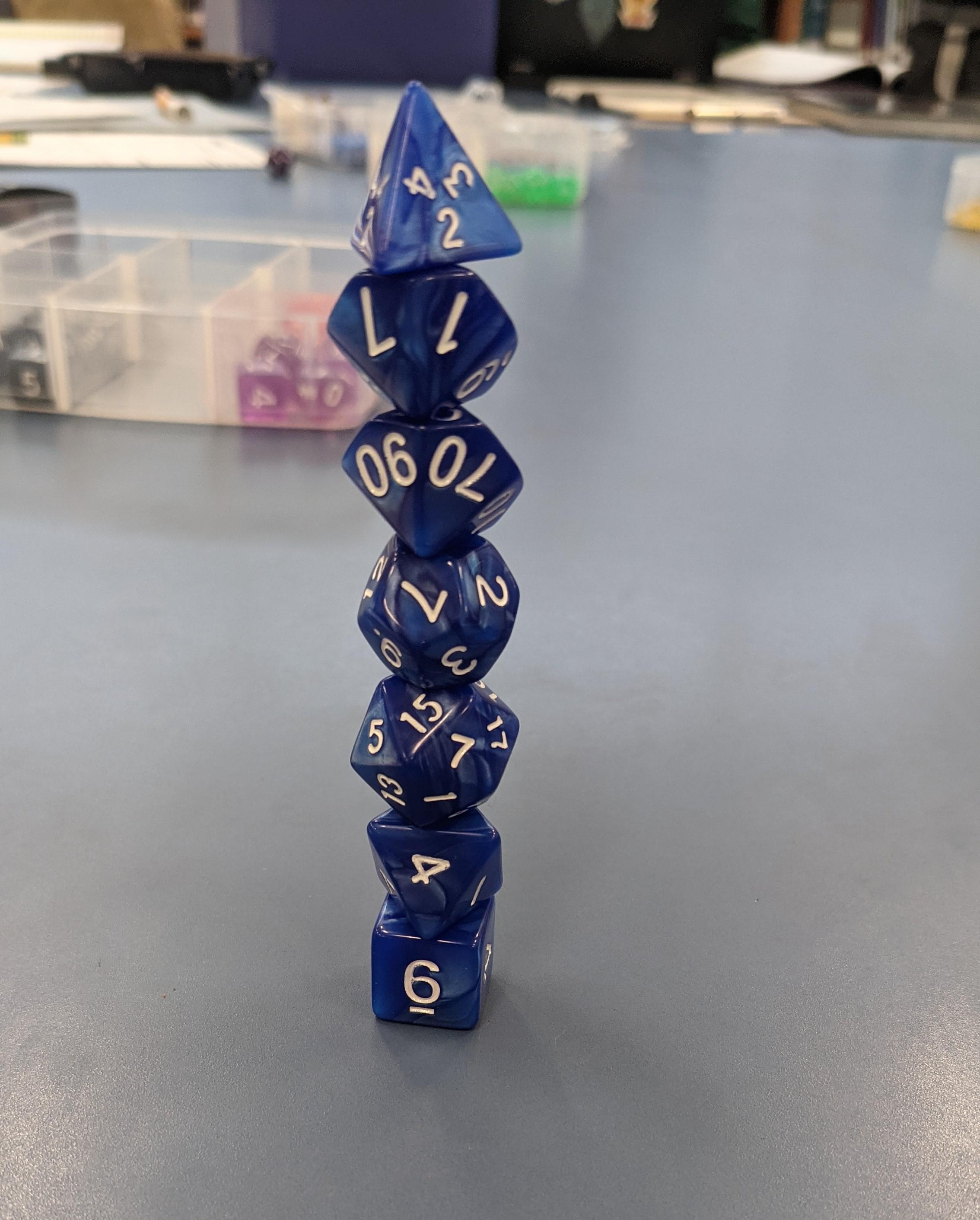 Perfect dice stack r/oddlysatisfying