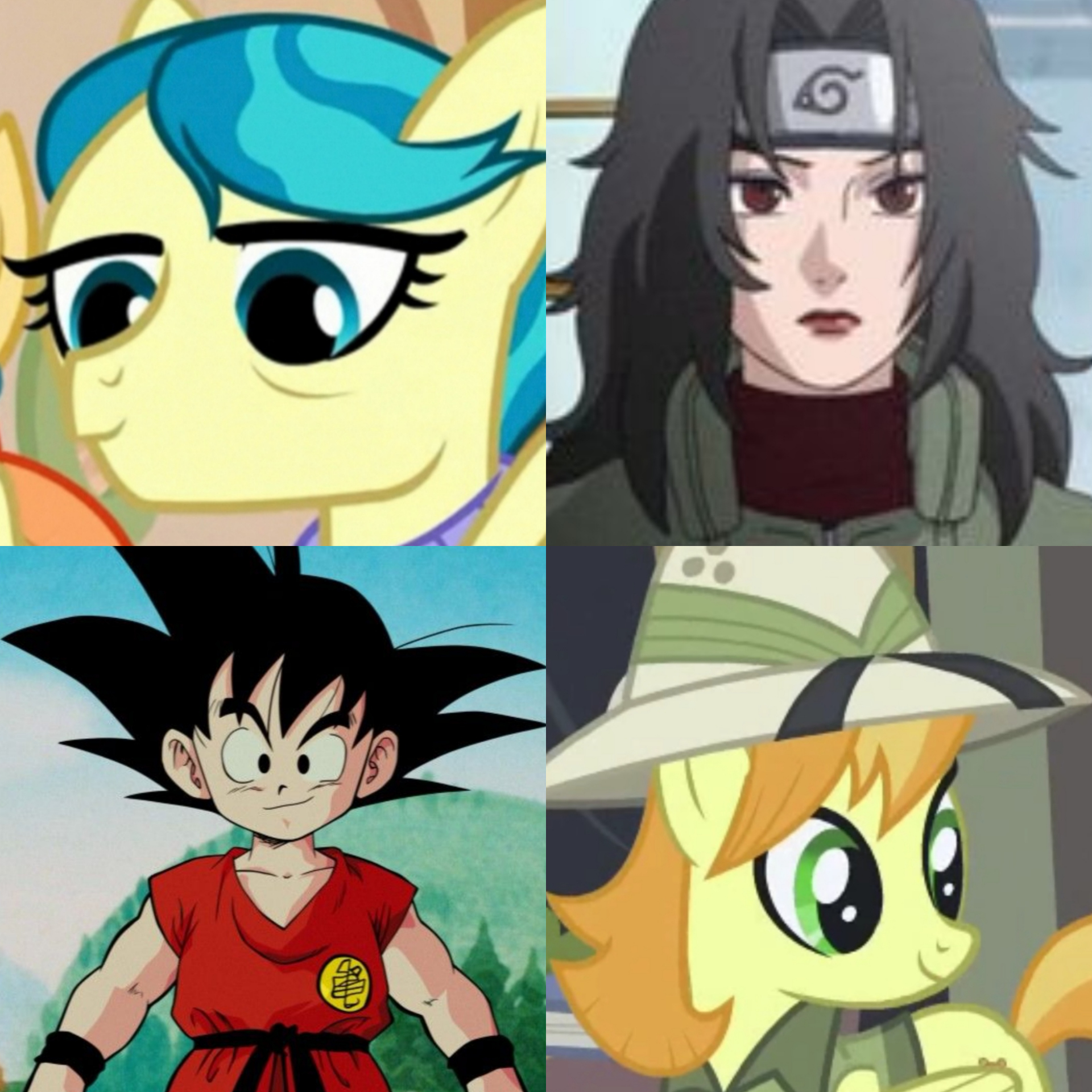 I just found out that these 4 all share the same voice actress(Saffron