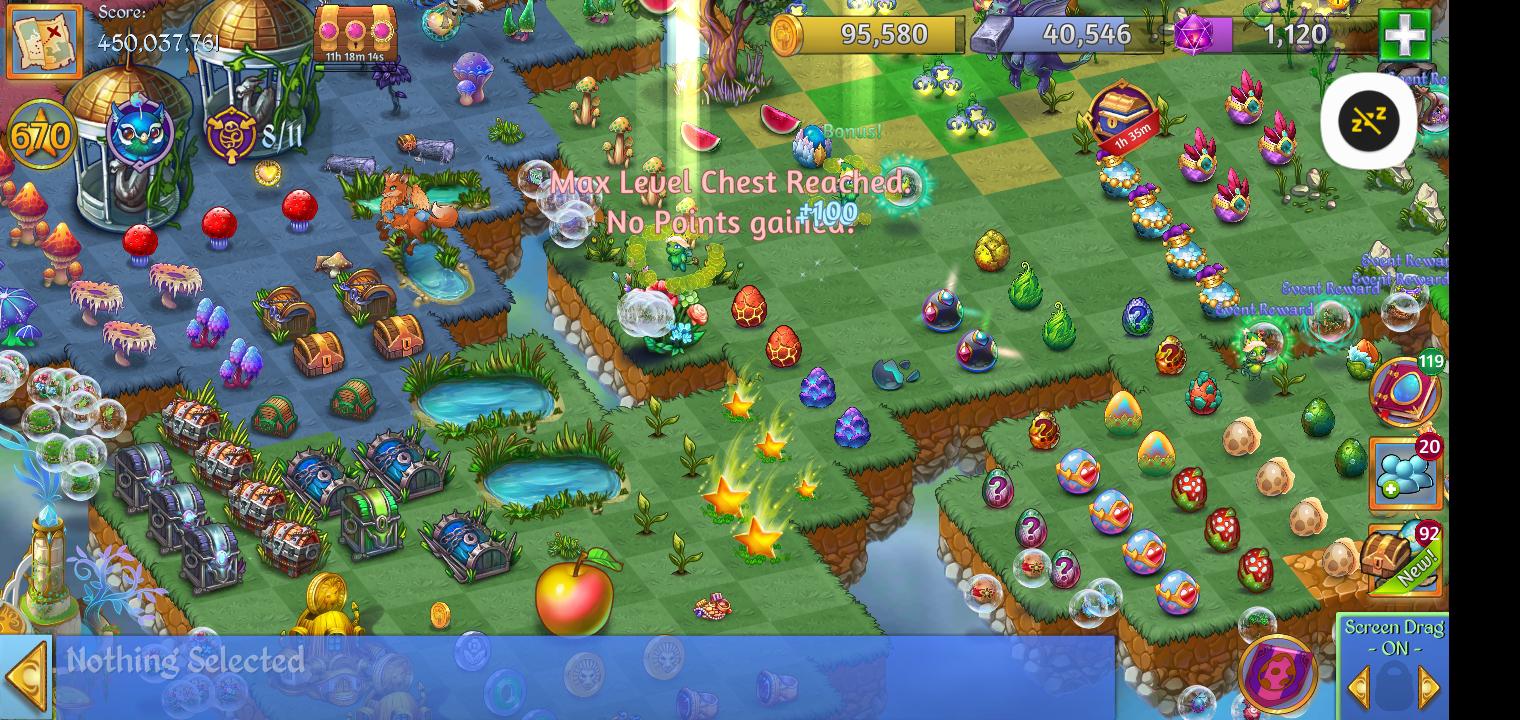 Max level chest reached? After merging eggs in camp?! r/MergeDragons