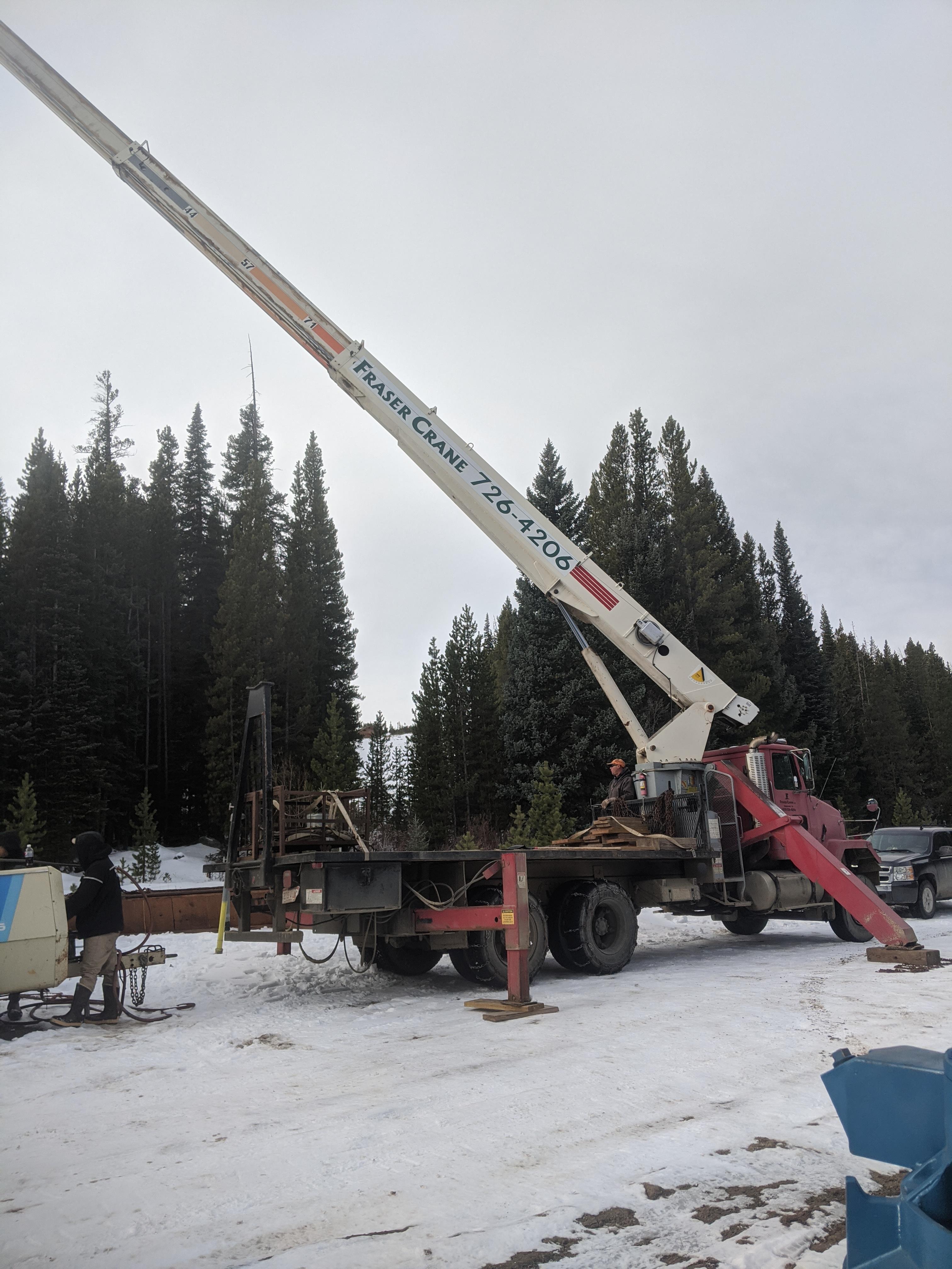 Local crane company, Fraser CO r/Frasier