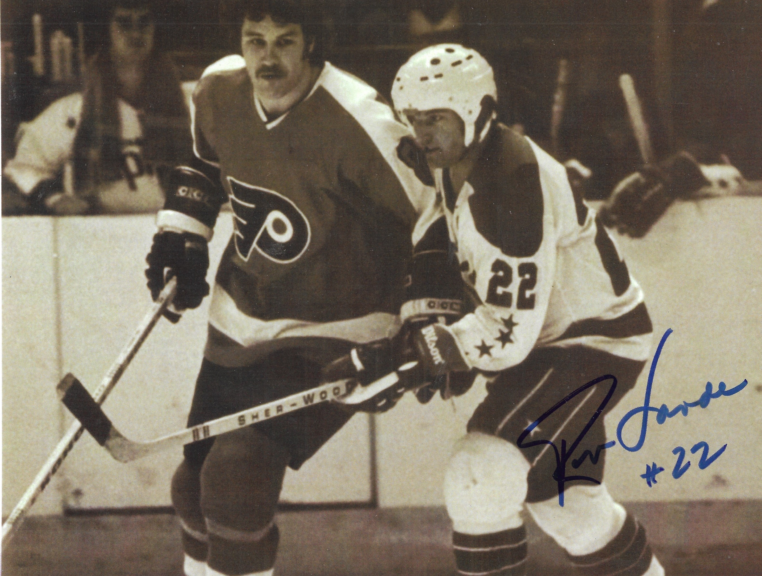 Received this autographed photo in the mail from former Washington