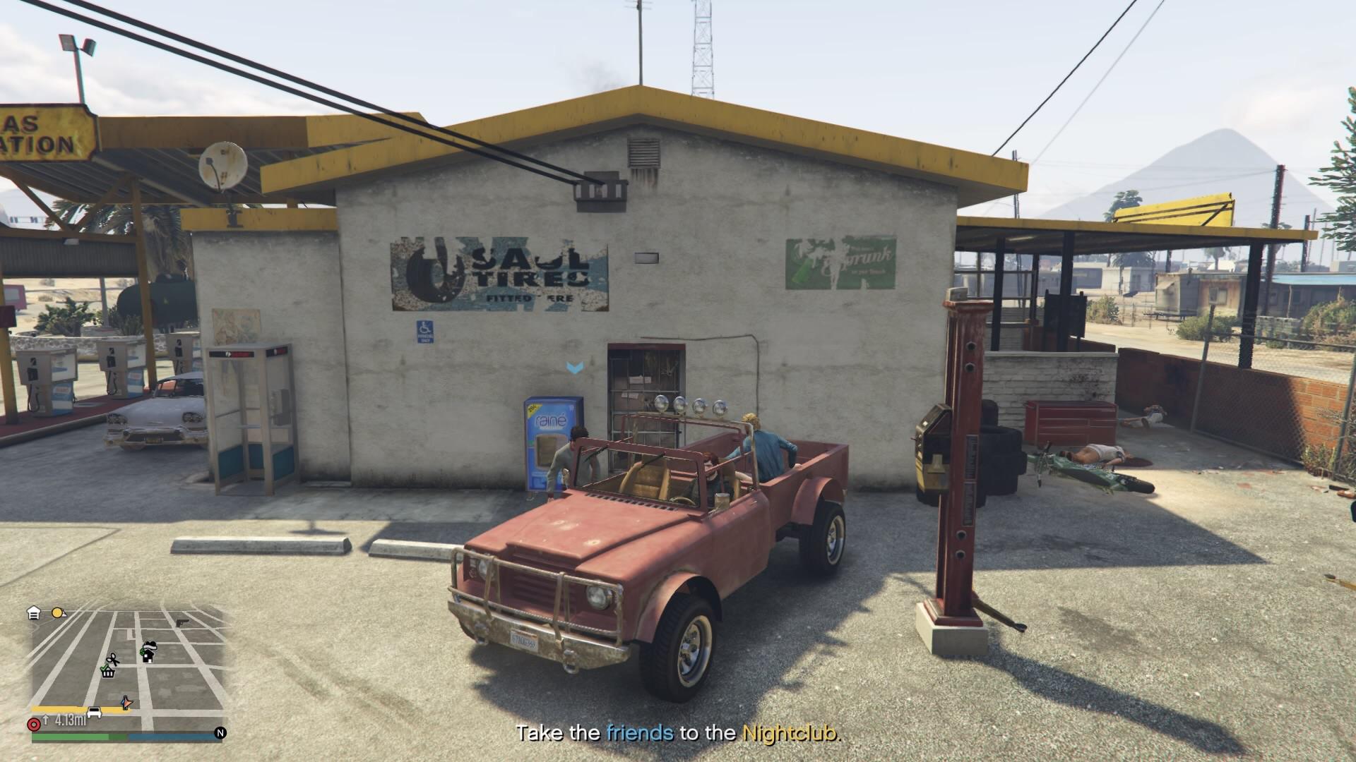 Neat Easter Egg during one of the missions for Dixon near Trevor’s