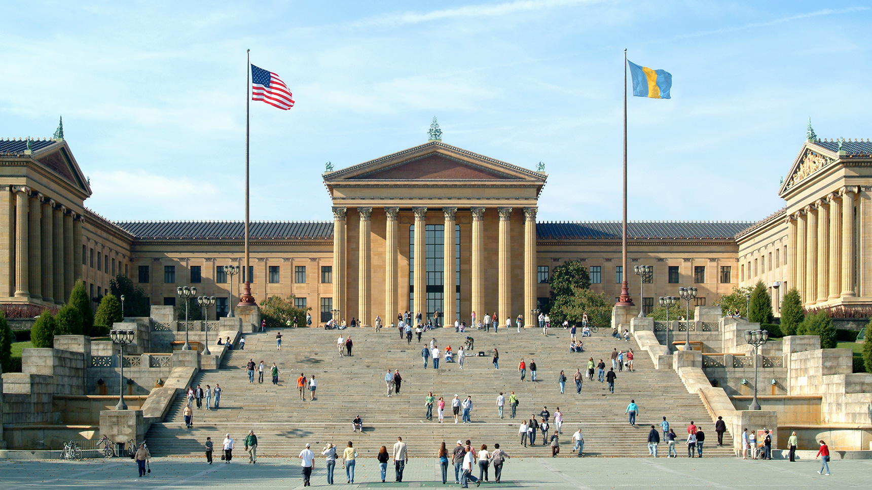 Philadelphia Museum of Art in Philadelphia. Pennsylvania, USA. Built in