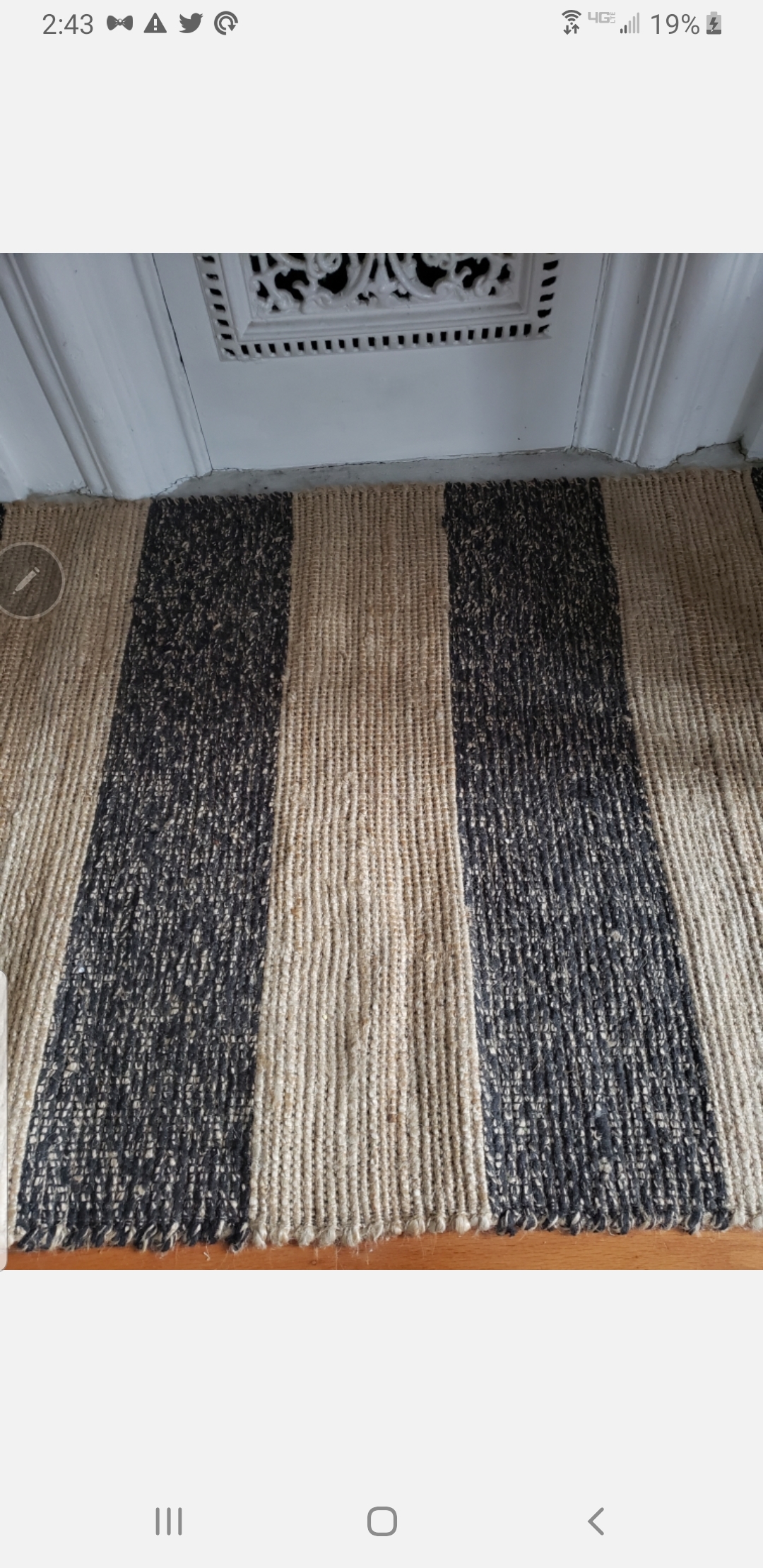 What style/color of rug for under my bed would pair with this rug that