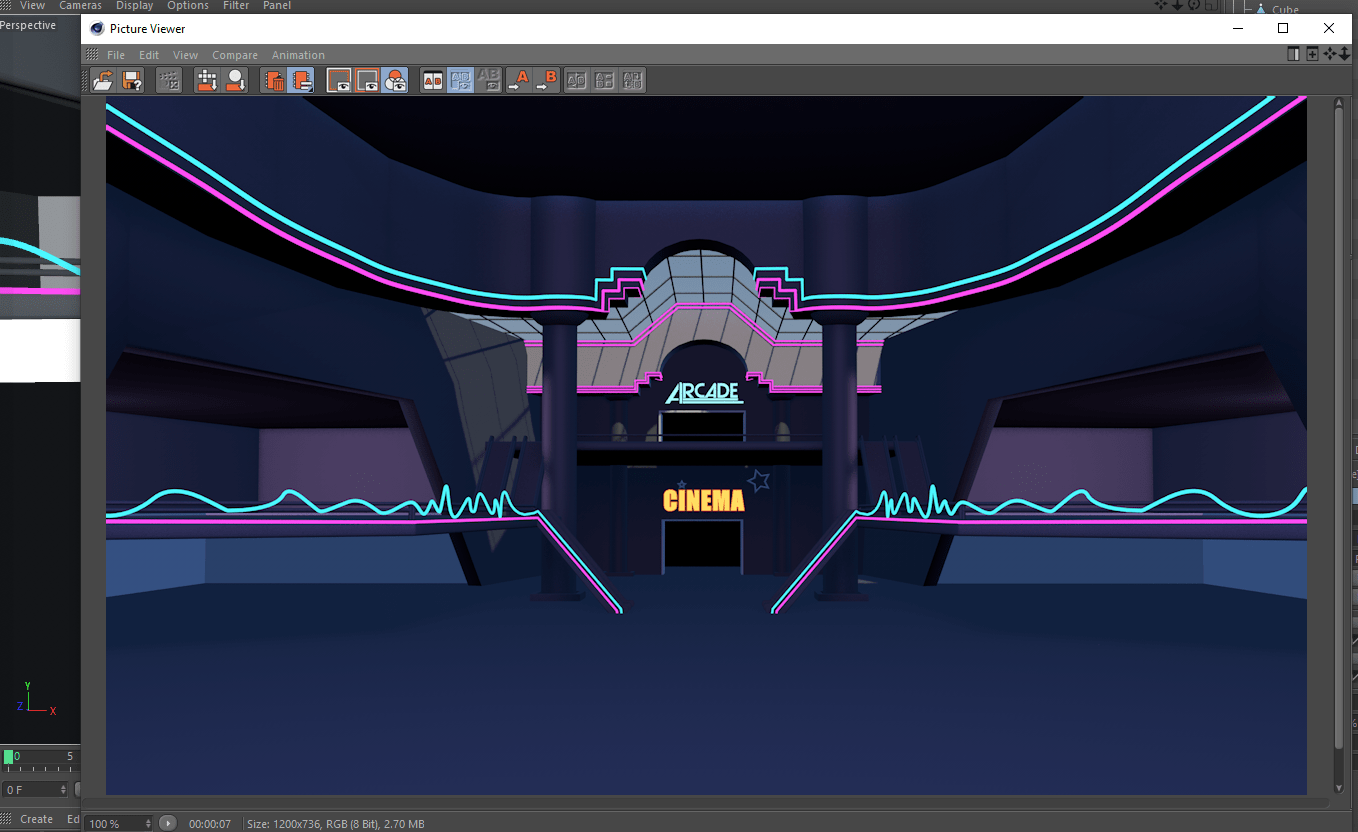FNaF Security Breach Mall WIP! fivenightsatfreddys